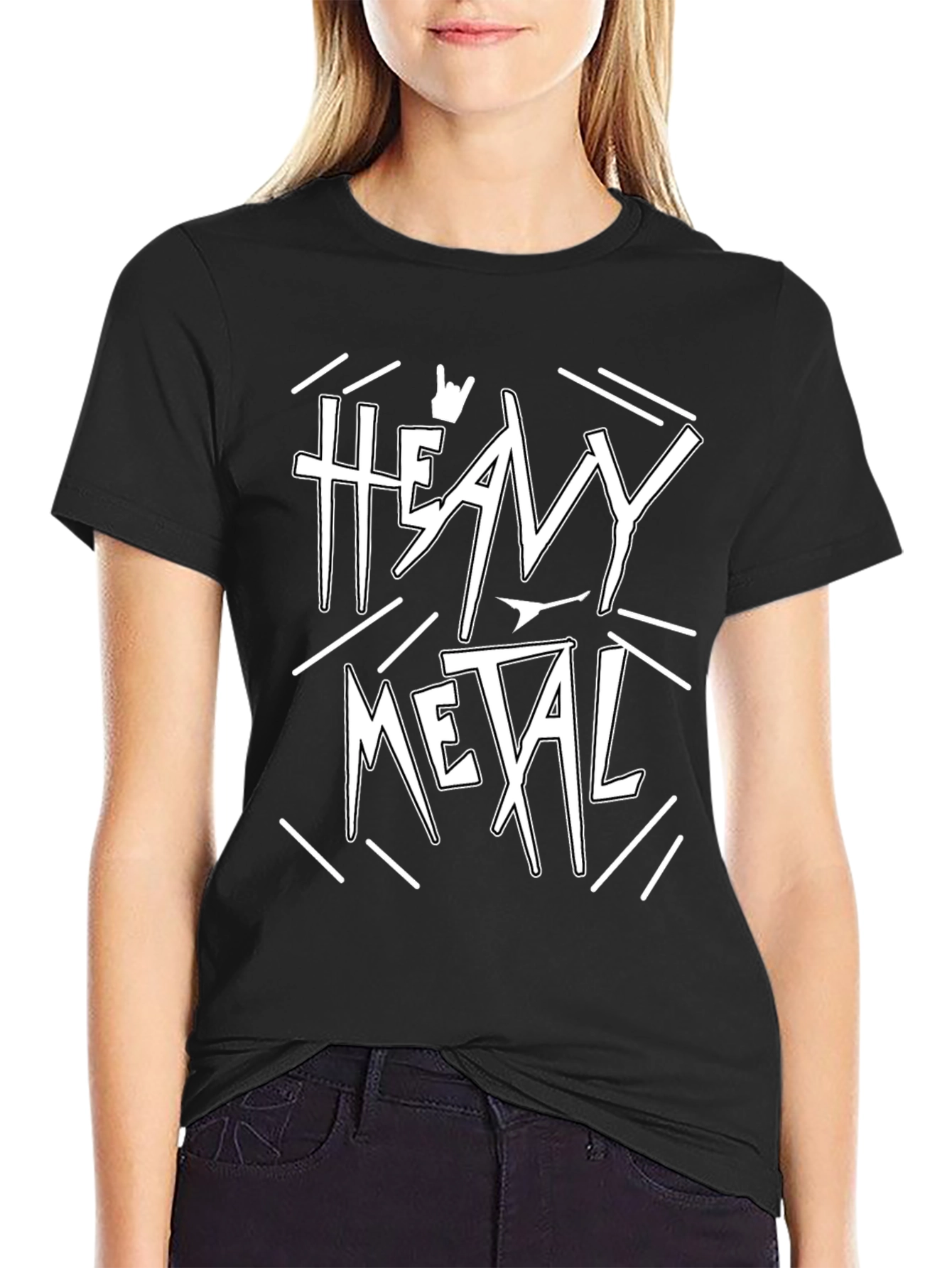 Heavy Metal Graphic Tee - Rock and Roll T-Shirt