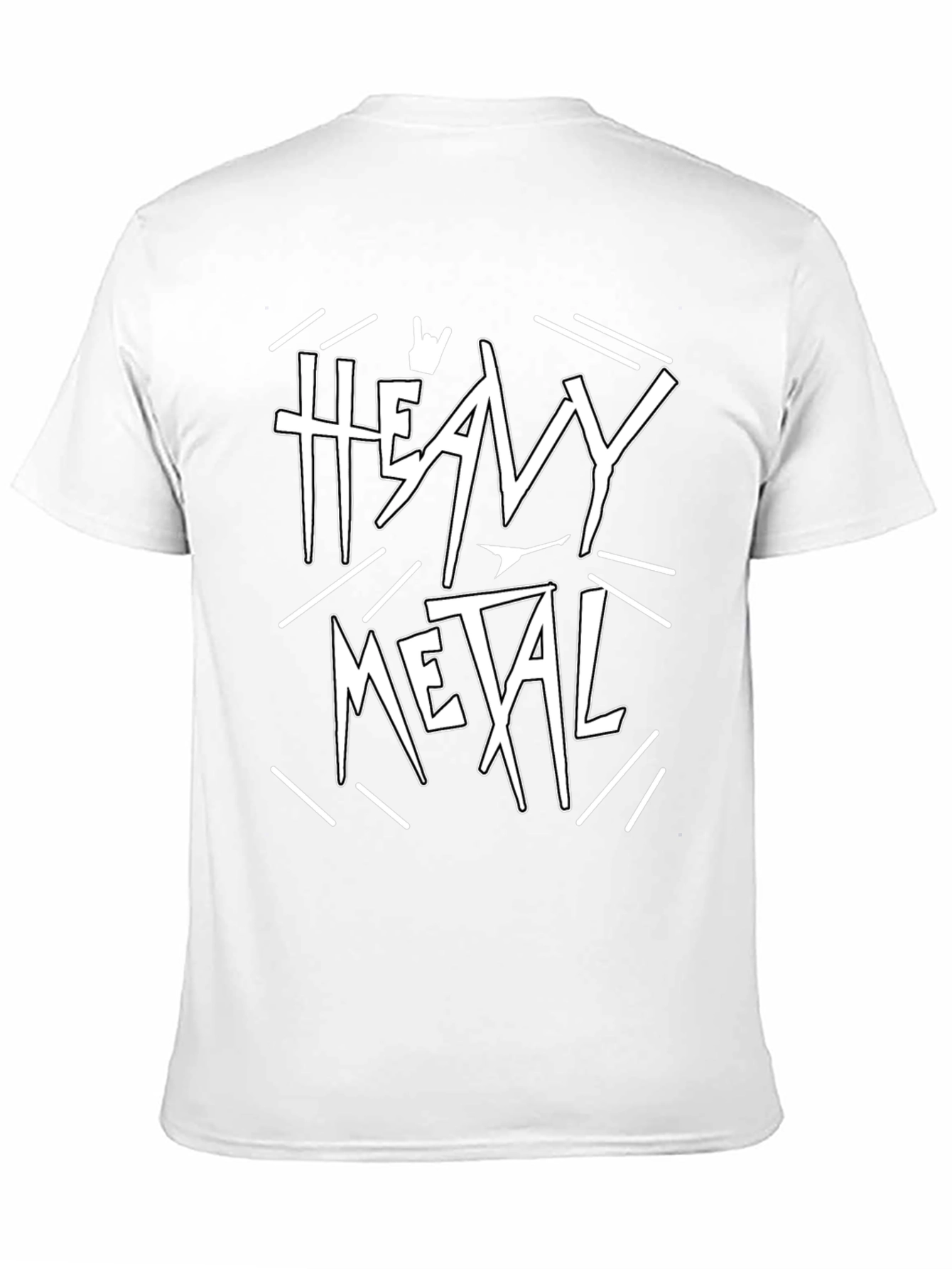 Heavy Metal Graphic Tee - Rock and Roll T-Shirt