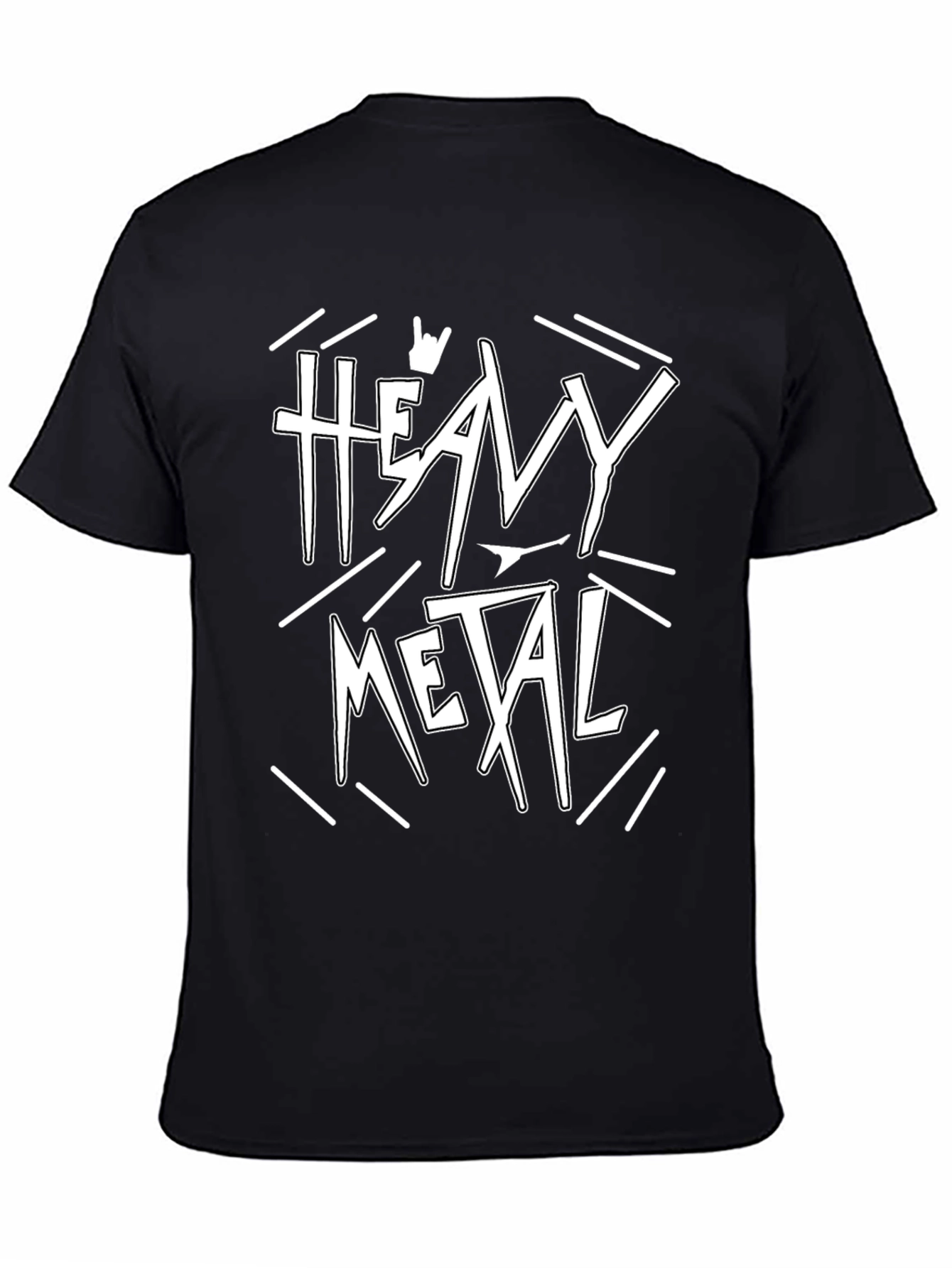 Heavy Metal Graphic Tee - Rock and Roll T-Shirt