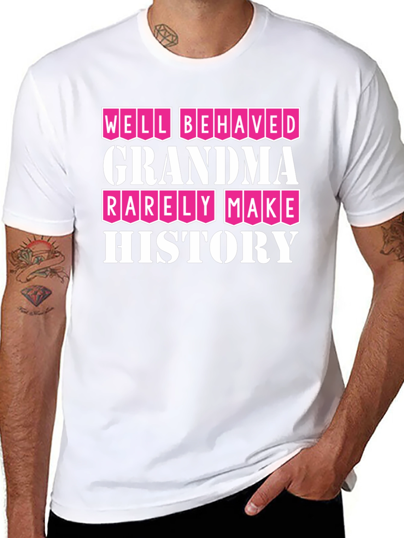 Well Behaved Grandmas T-Shirt - Funny Grandma Tee