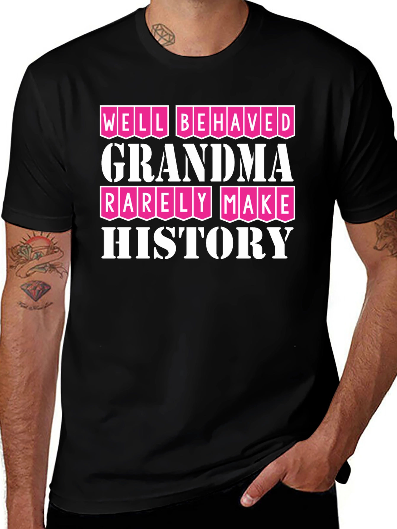 Well Behaved Grandmas T-Shirt - Funny Grandma Tee