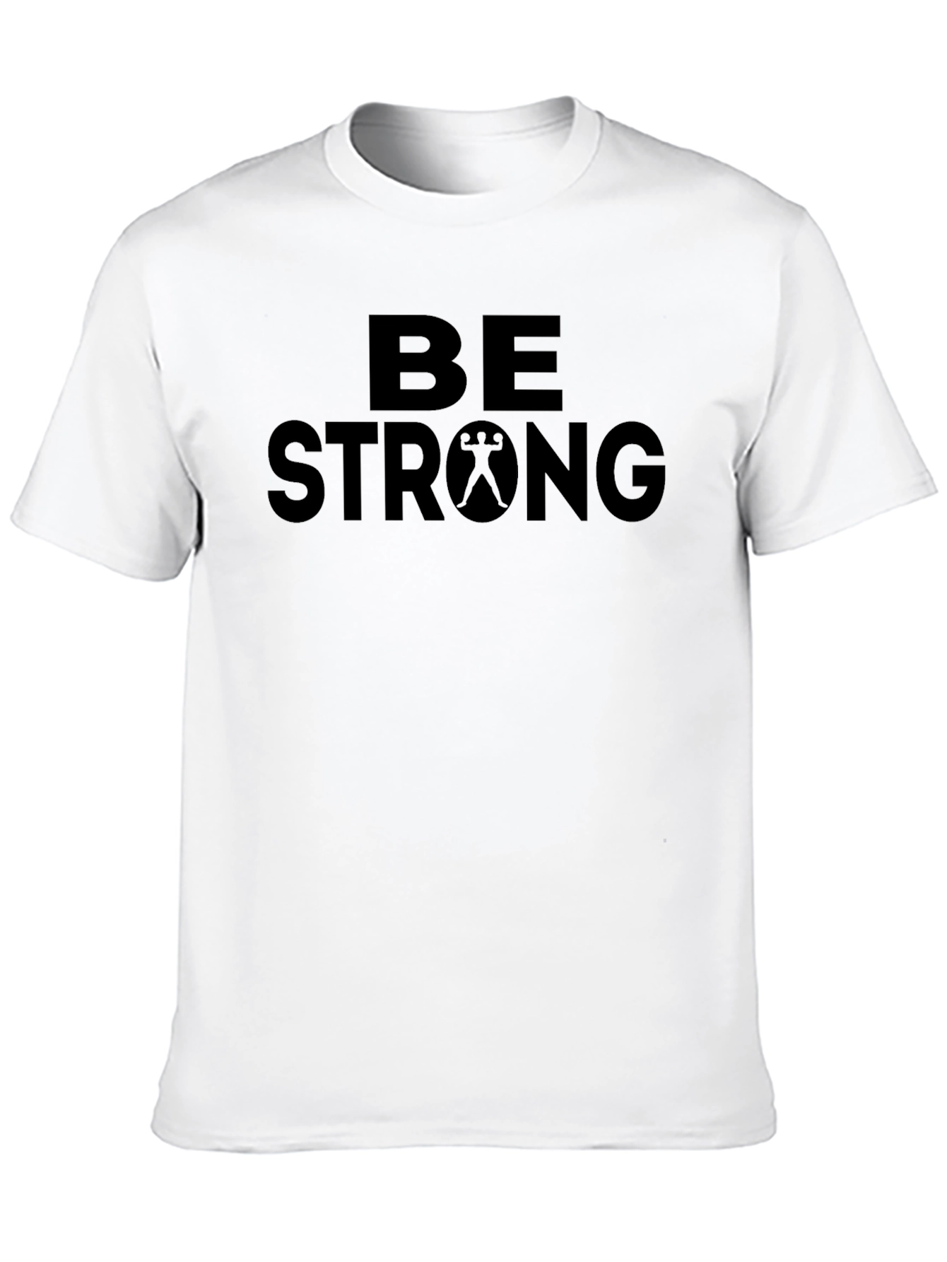 Be Strong Graphic Tee - Black Unisex T-Shirt