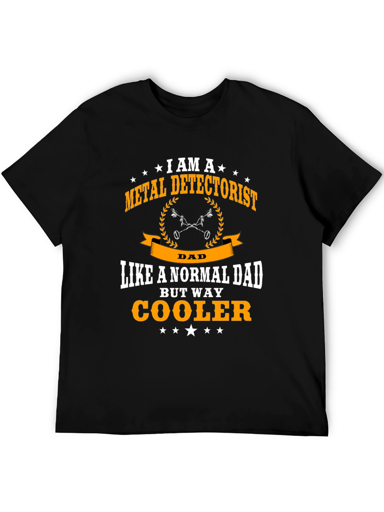 Metal Detectorist Dad Graphic Tee