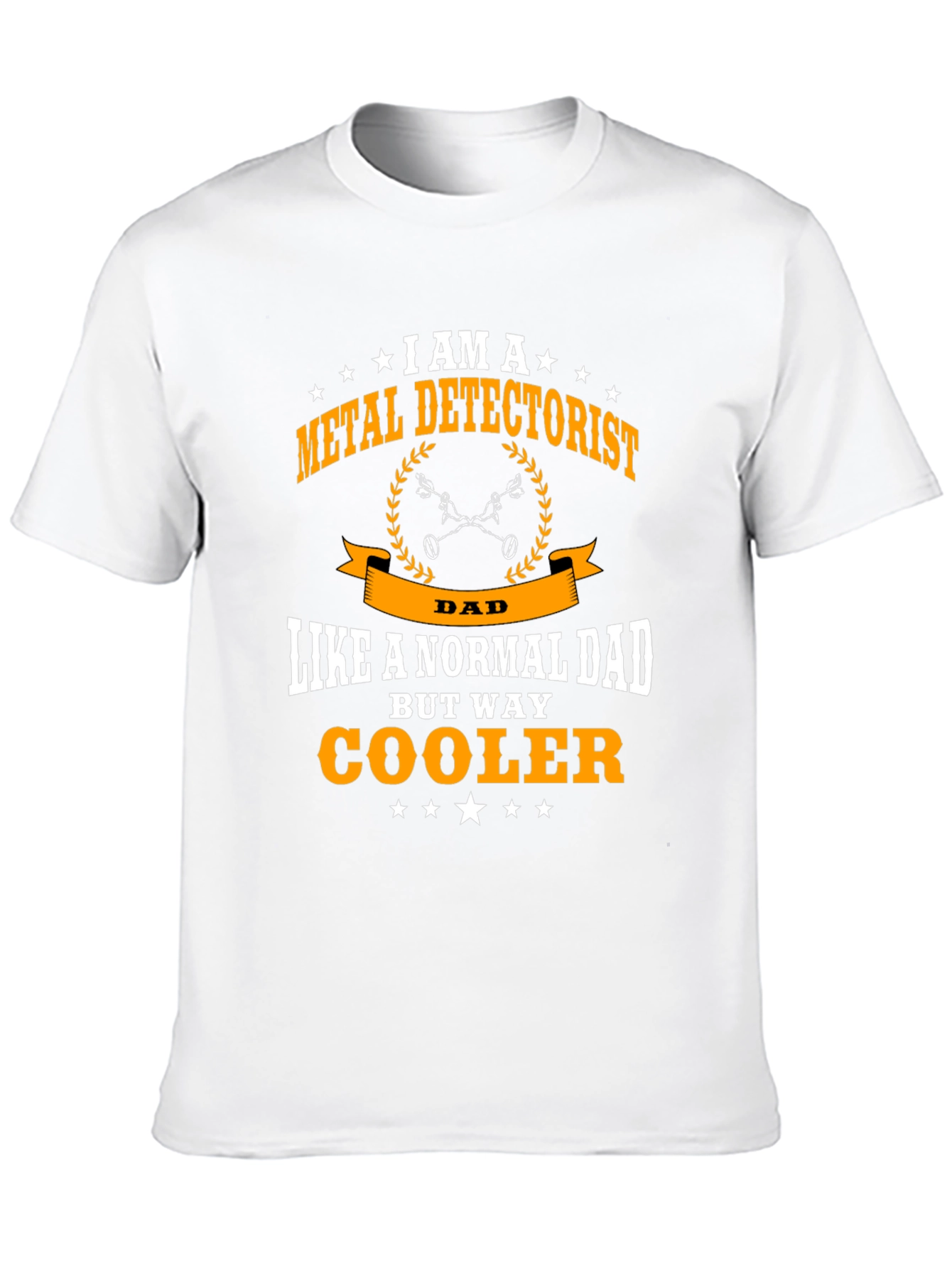Metal Detectorist Dad Graphic Tee