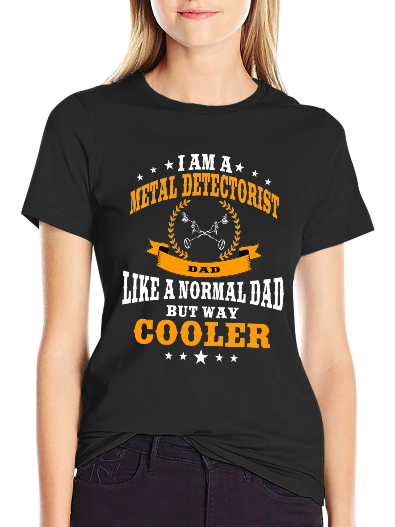 Metal Detectorist Dad Graphic Tee