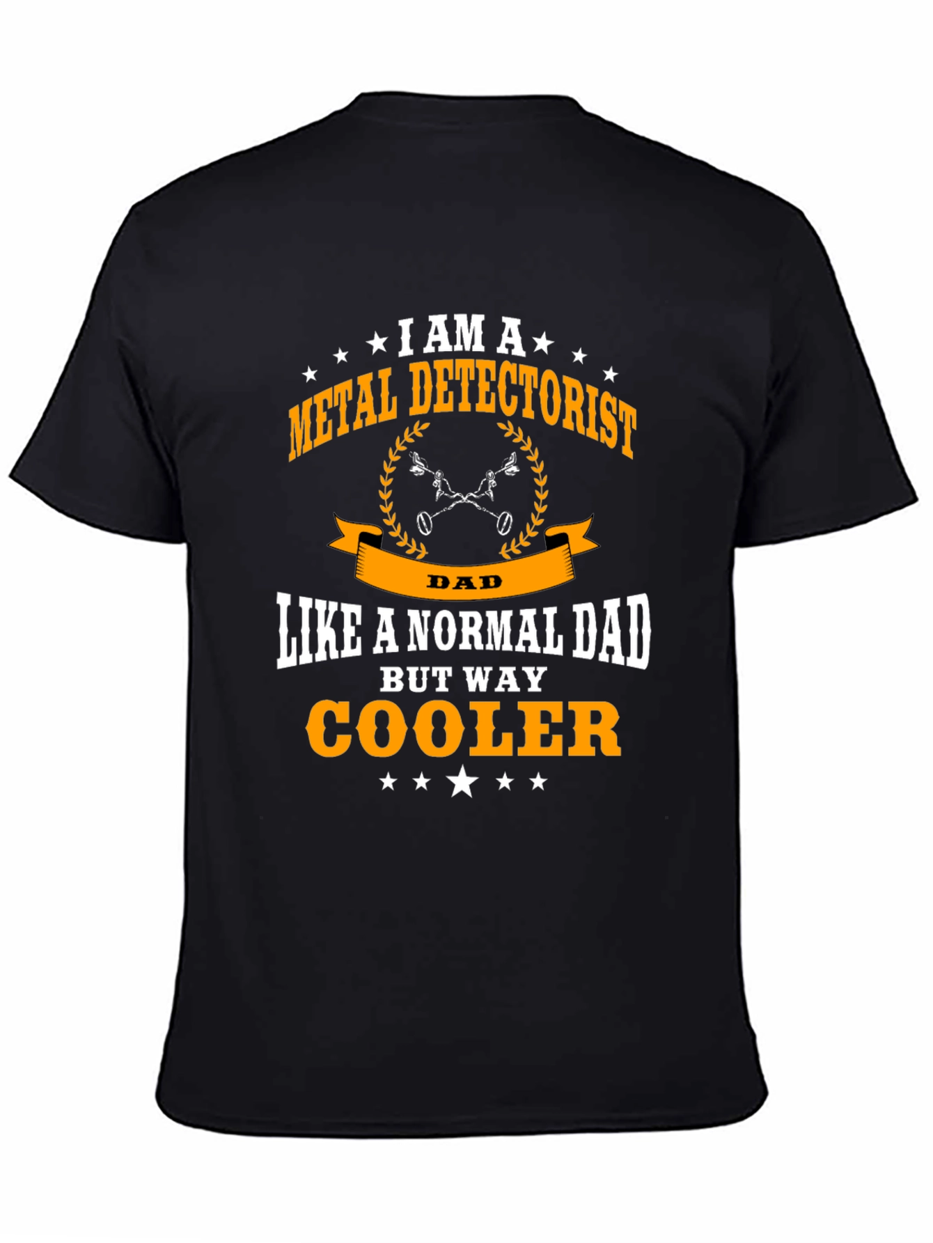 Metal Detectorist Dad Graphic Tee
