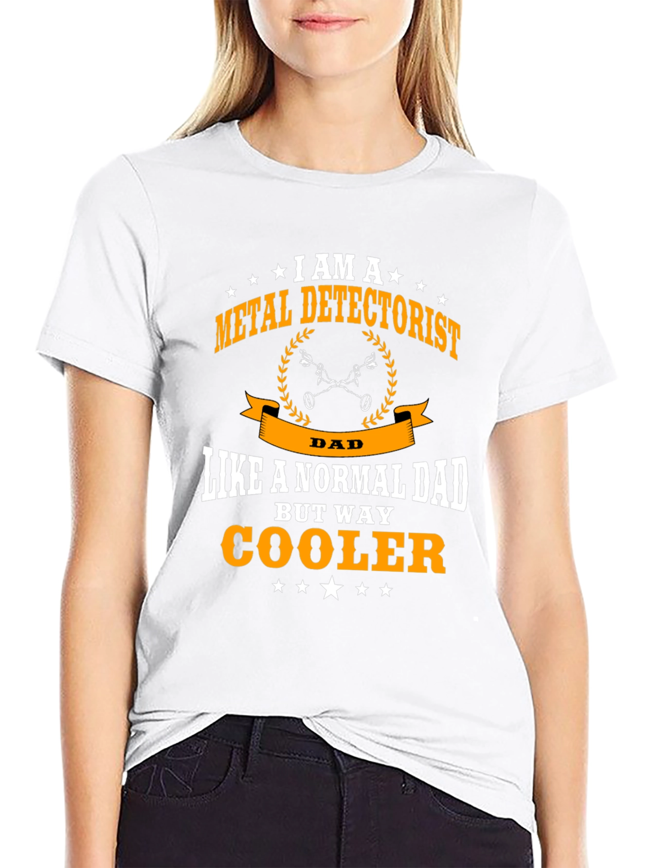 Metal Detectorist Dad Graphic Tee