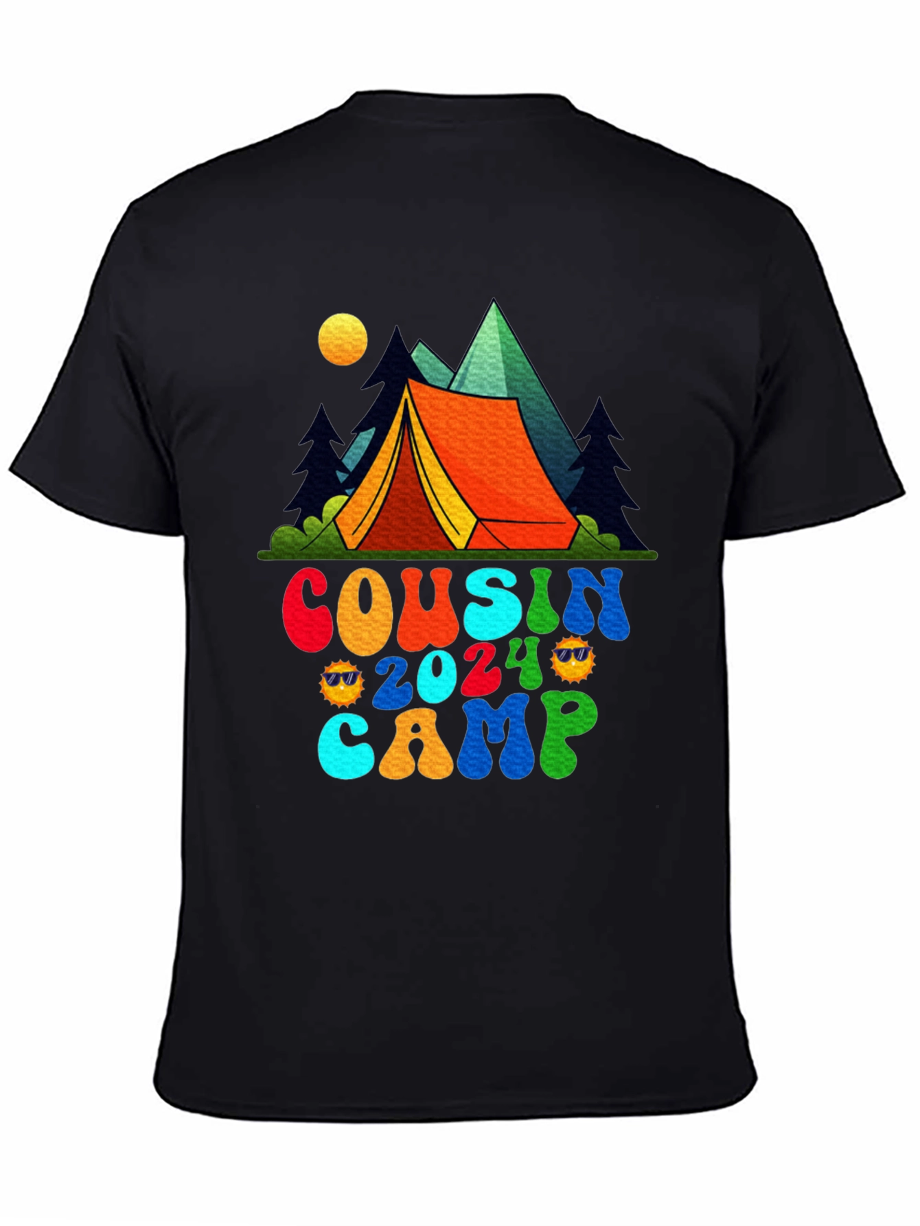 Cousin Camp 2024 Graphic T-Shirt