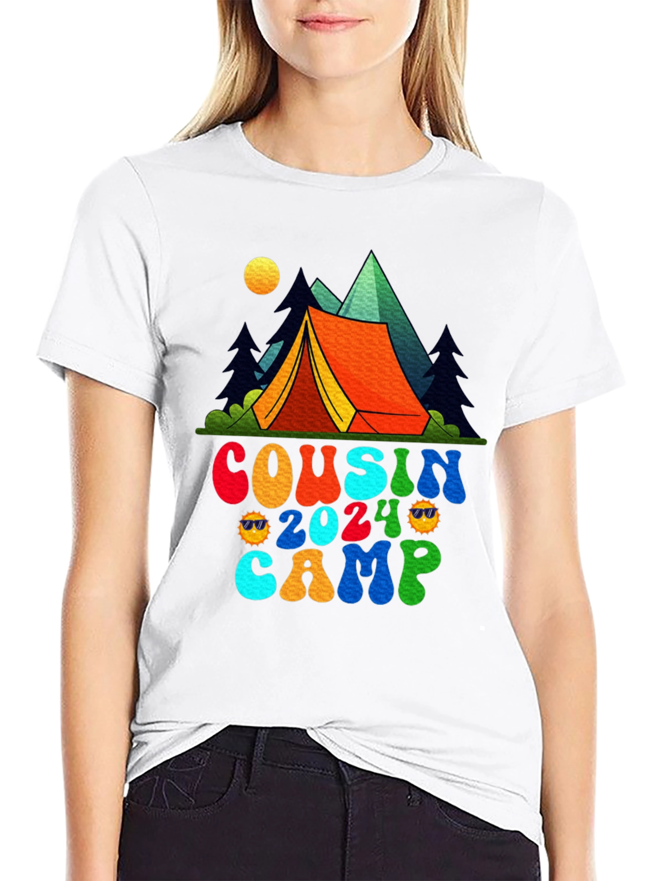 Cousin Camp 2024 Graphic T-Shirt