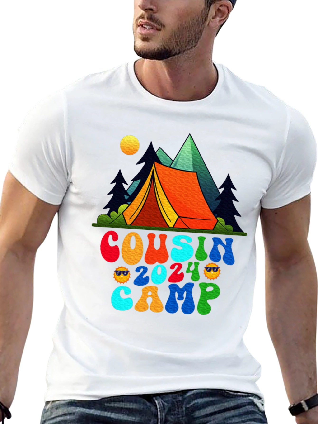 Cousin Camp 2024 Graphic T-Shirt
