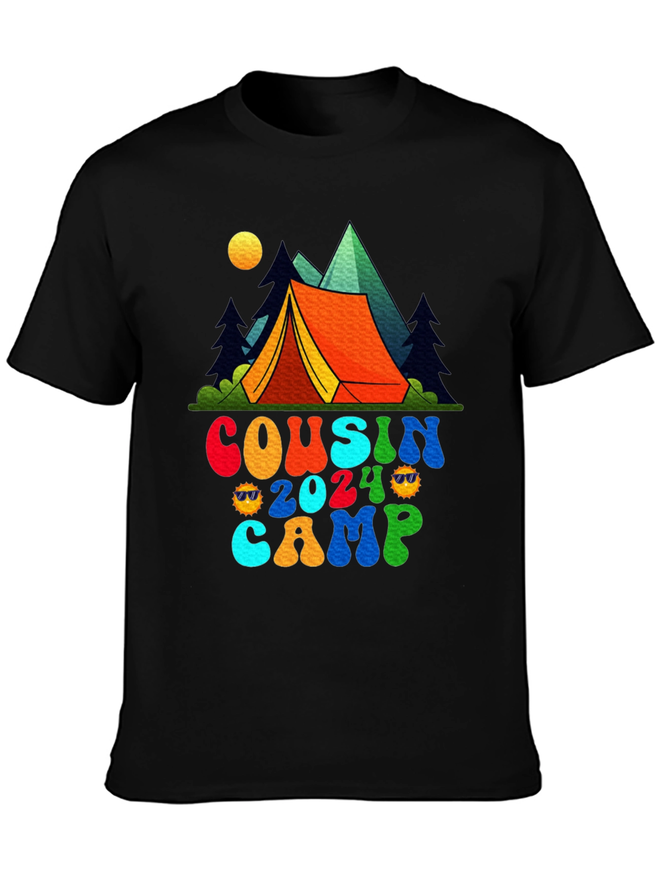 Cousin Camp 2024 Graphic T-Shirt