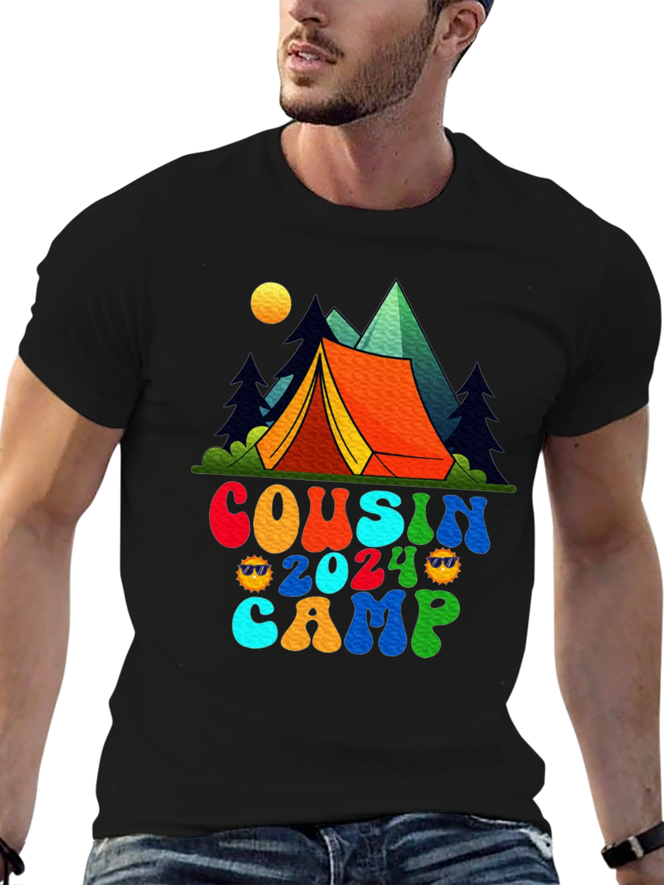 Cousin Camp 2024 Graphic T-Shirt