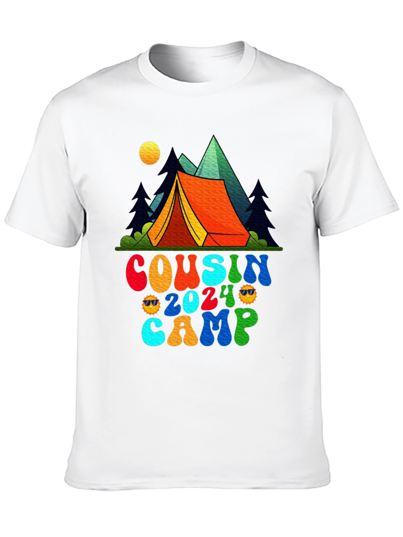 Cousin Camp 2024 Graphic T-Shirt