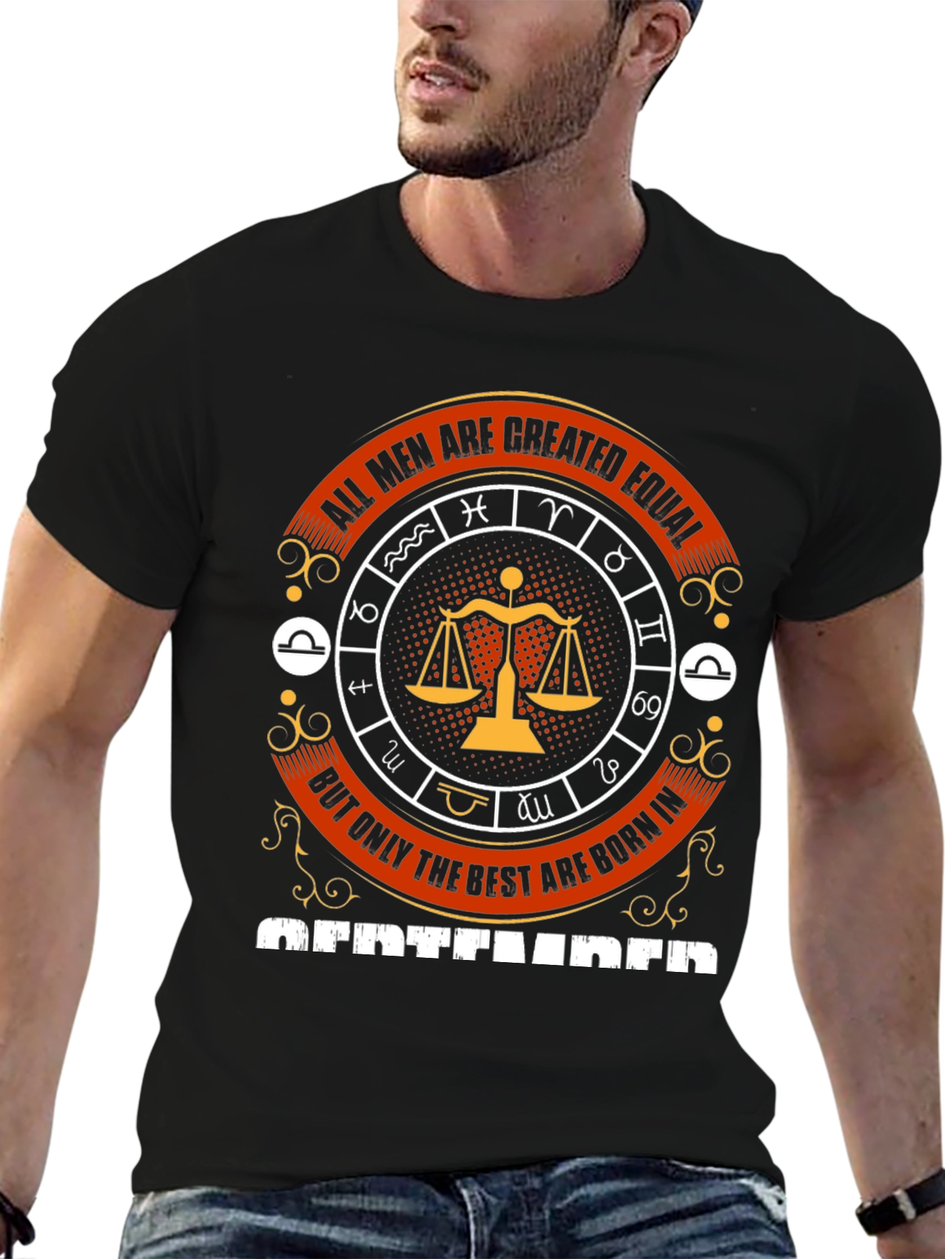 All Men Are Created Equal September Birthday T-Shirt