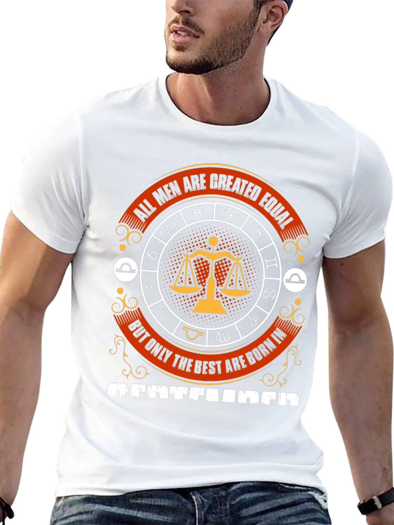 All Men Are Created Equal September Birthday T-Shirt