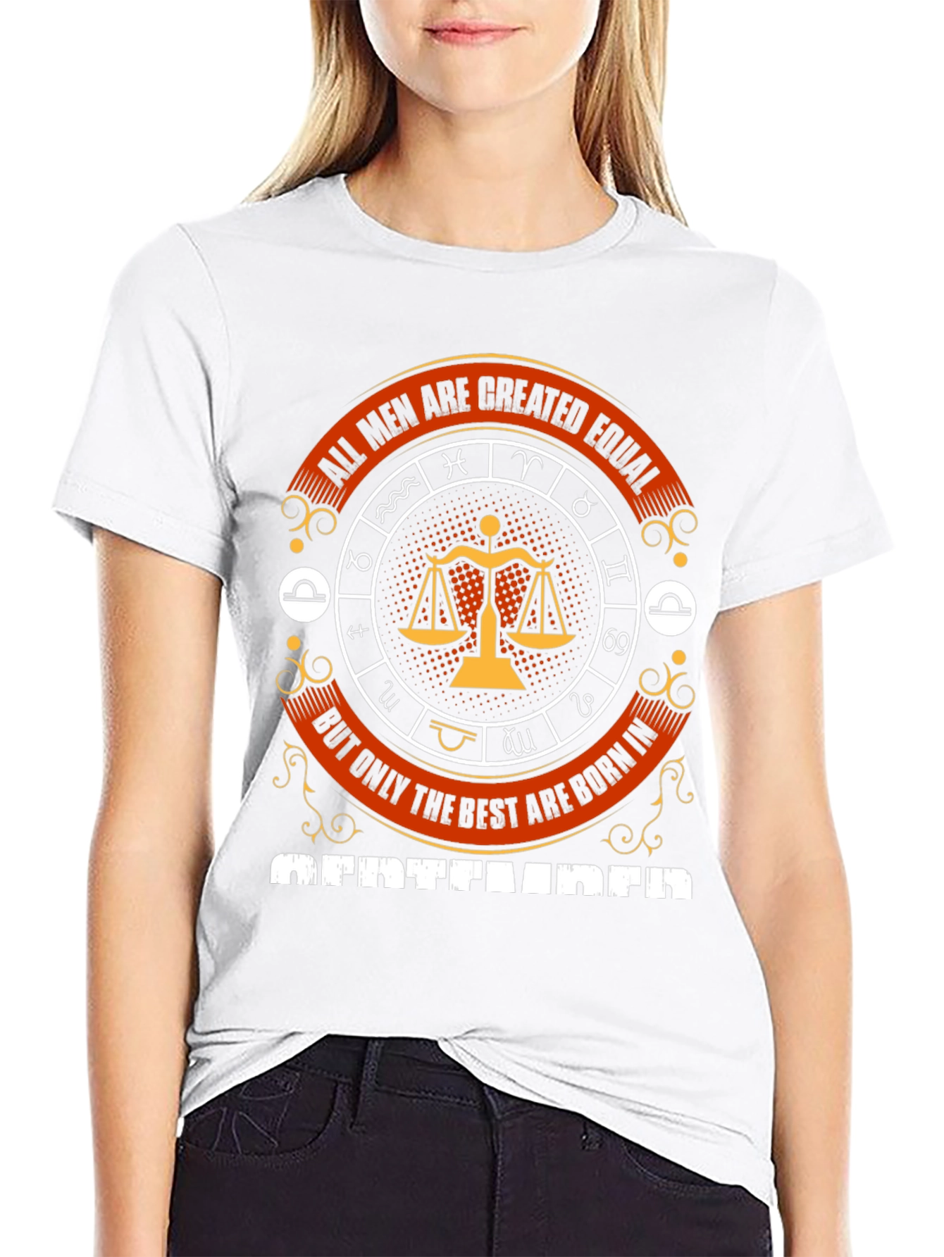 All Men Are Created Equal September Birthday T-Shirt