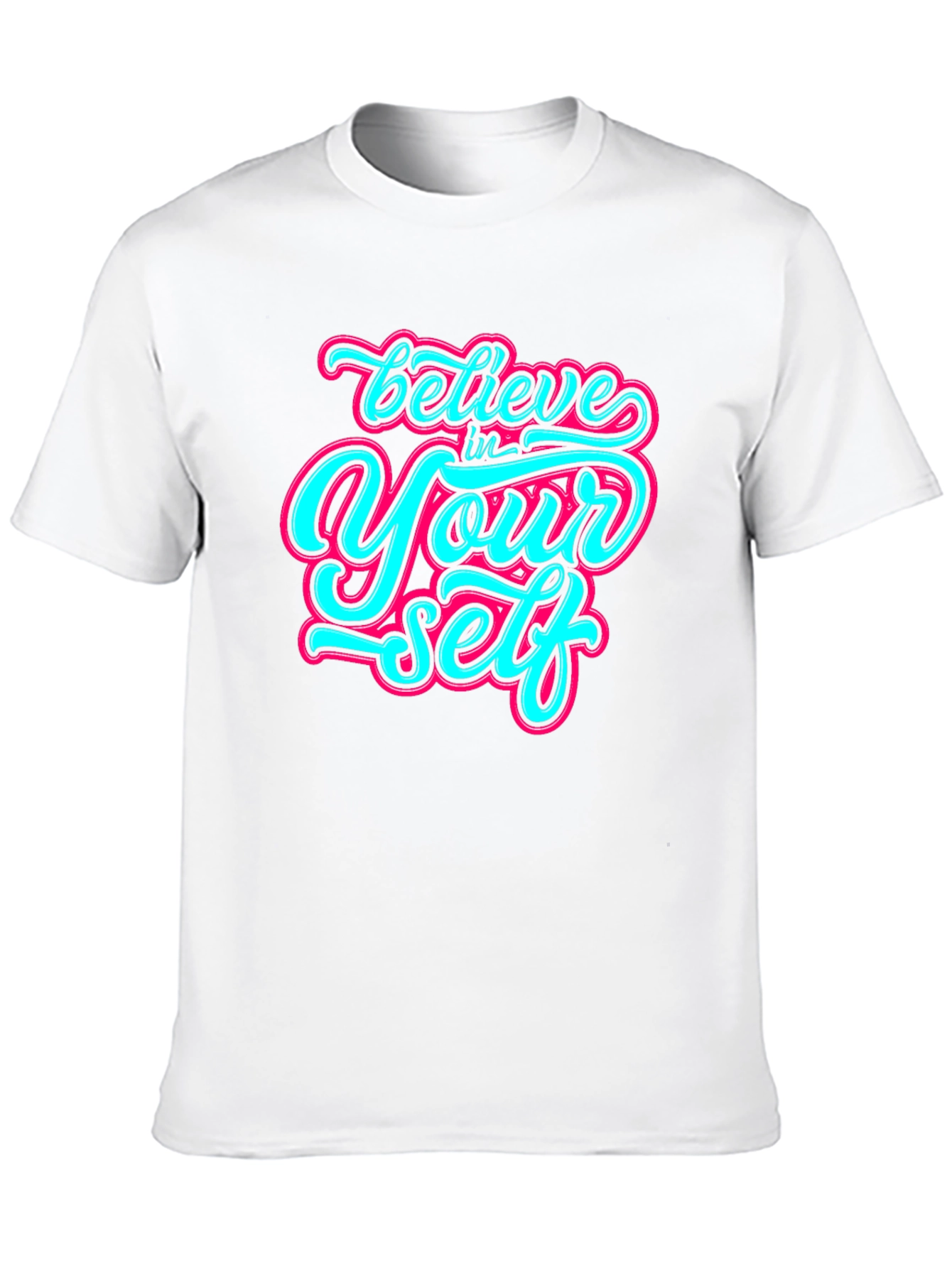 Believe In Yourself Graphic Tee - Inspiring Design