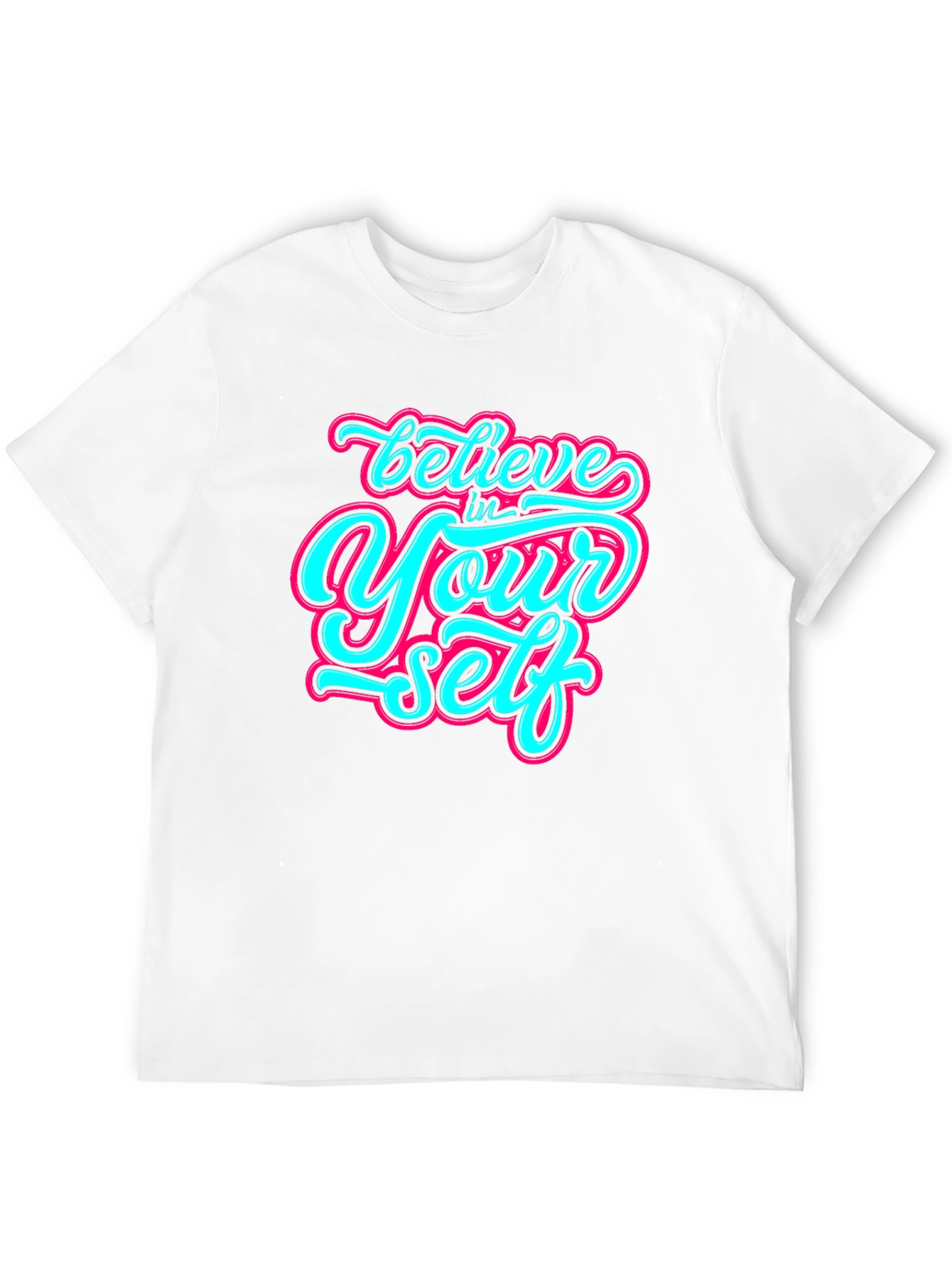 Believe In Yourself Graphic Tee - Inspiring Design