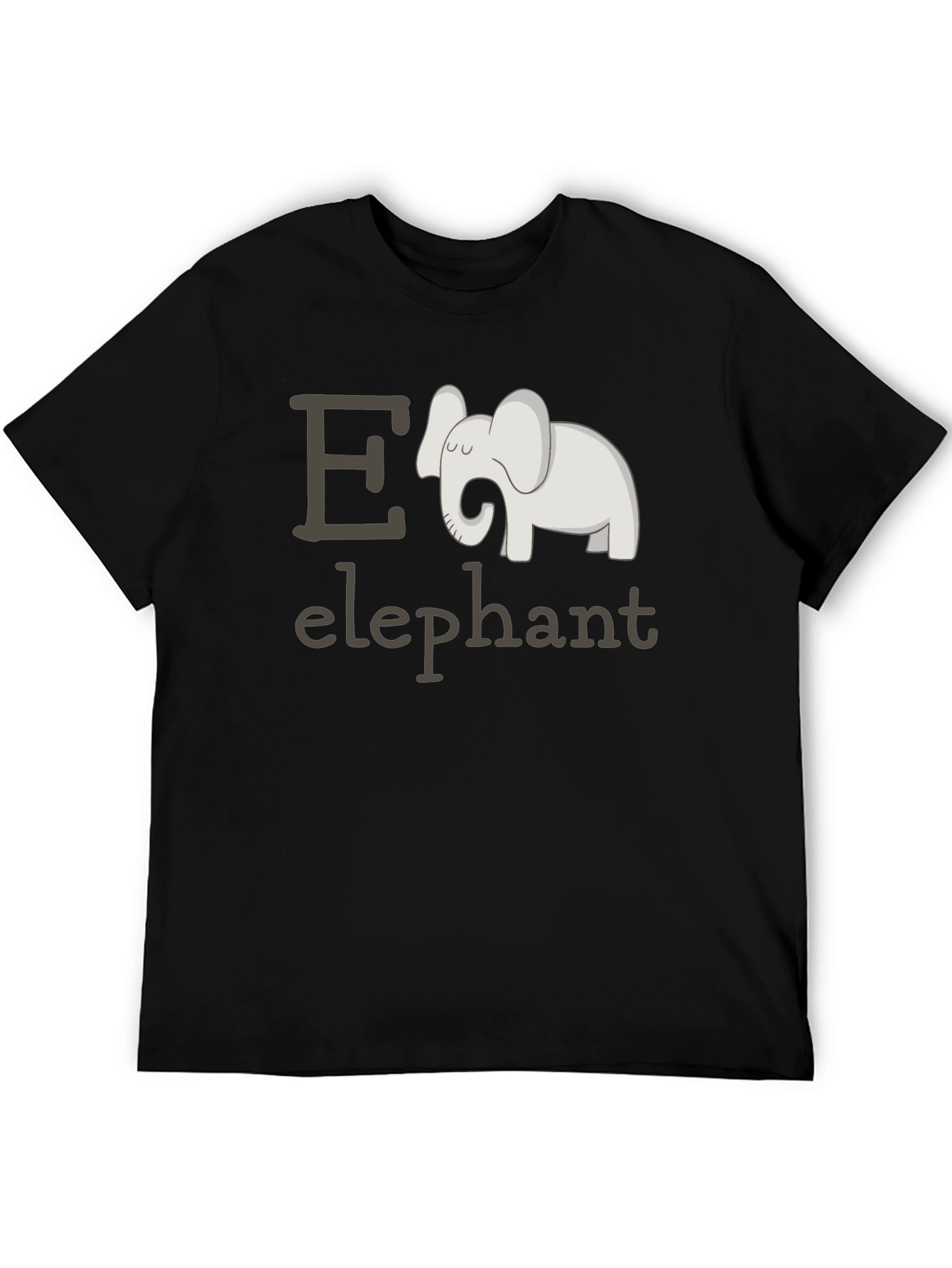 Elephant Alphabet T-Shirt - E is for Elephant