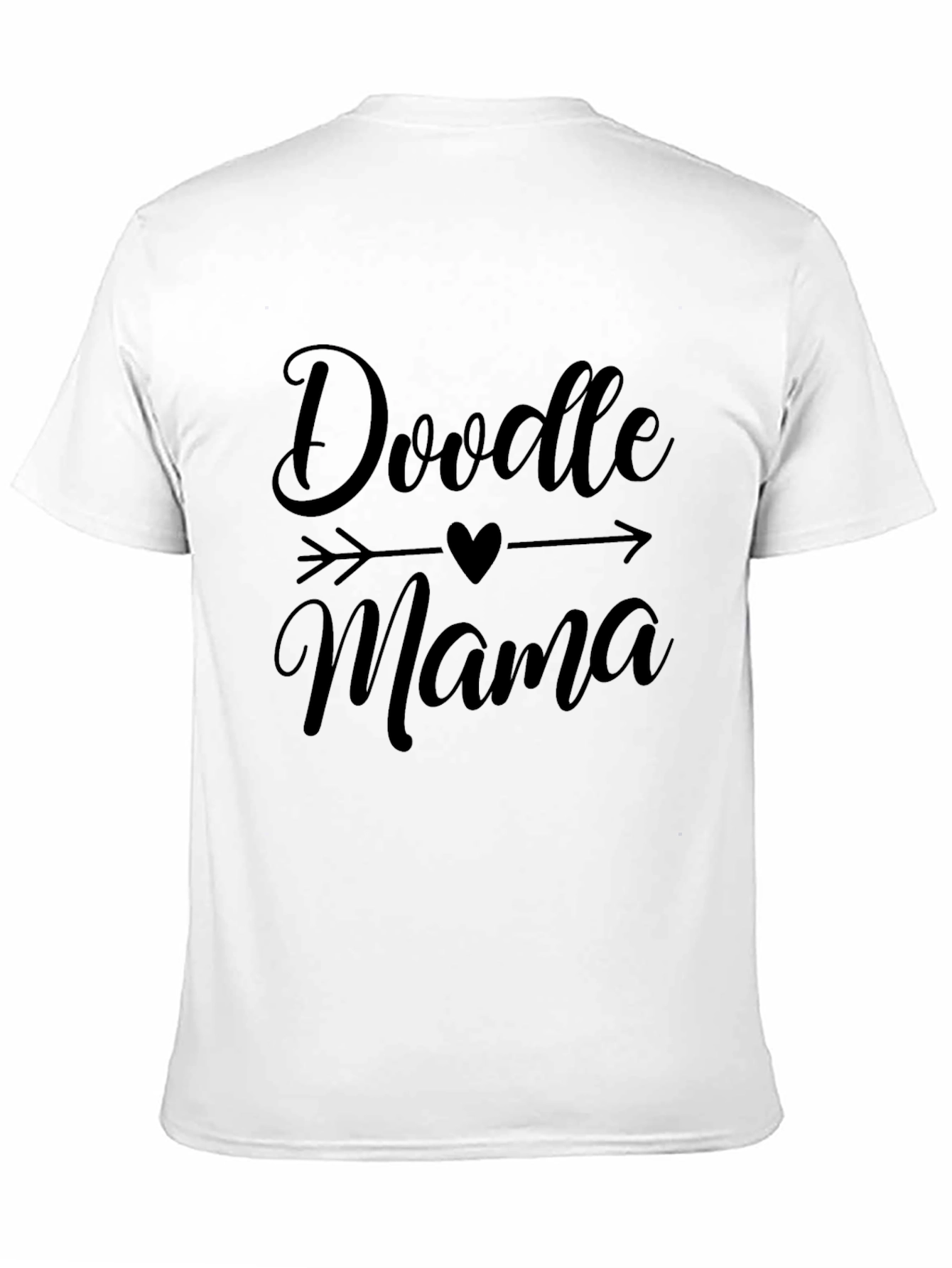 Doodle Mama Black Graphic Tee