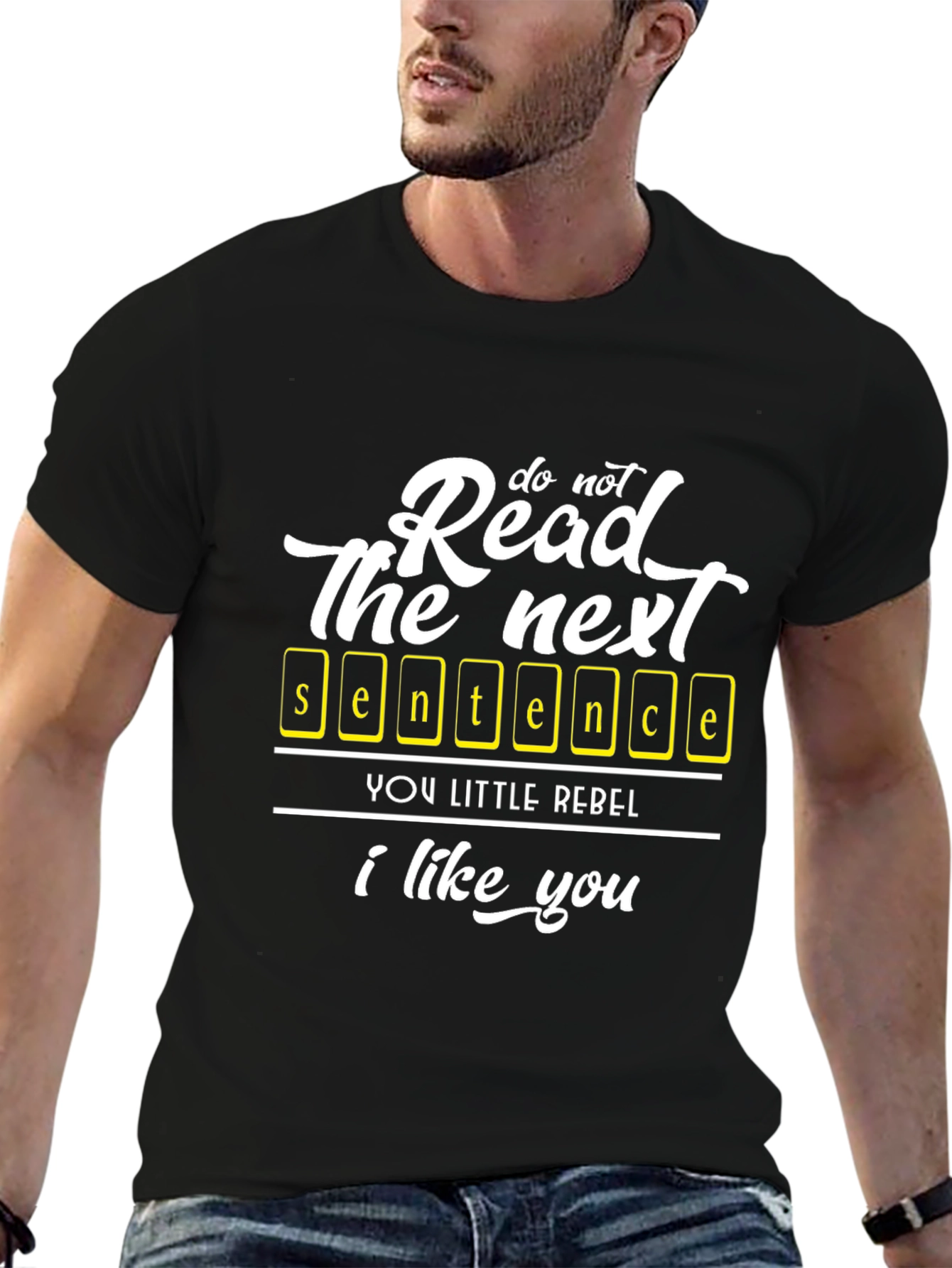 Do Not Read T-Shirt - Funny Graphic Tee