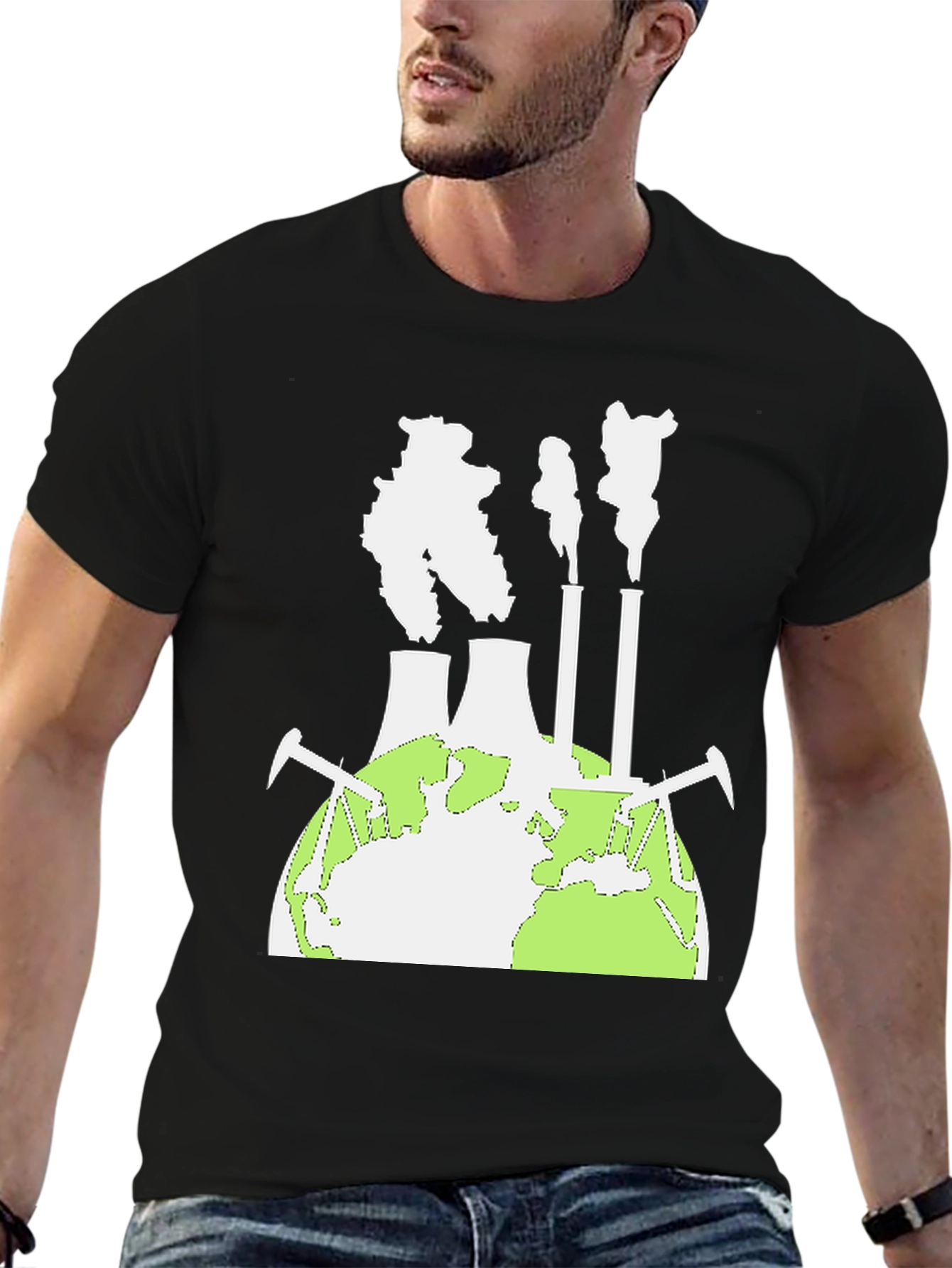 Earth Pollution Graphic Tee