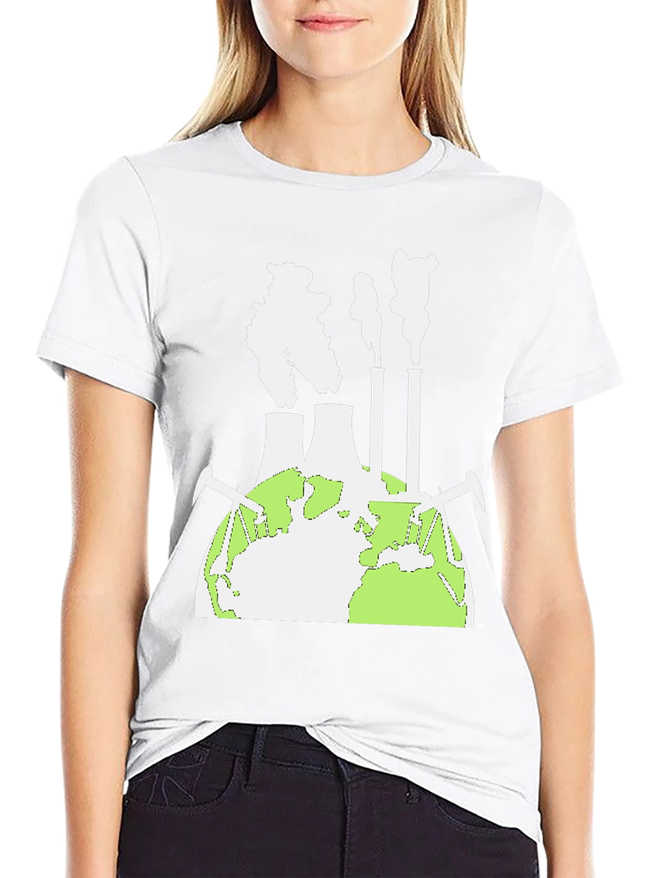 Earth Pollution Graphic Tee