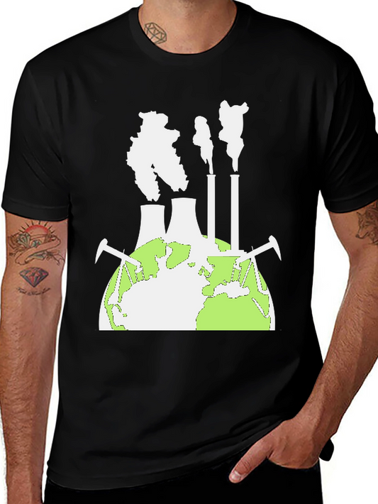 Earth Pollution Graphic Tee