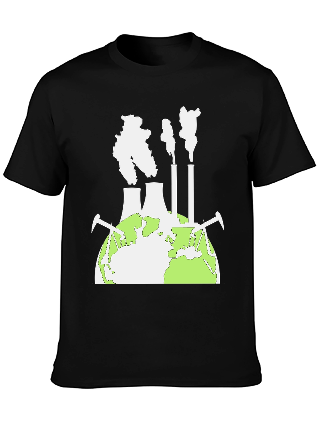 Earth Pollution Graphic Tee