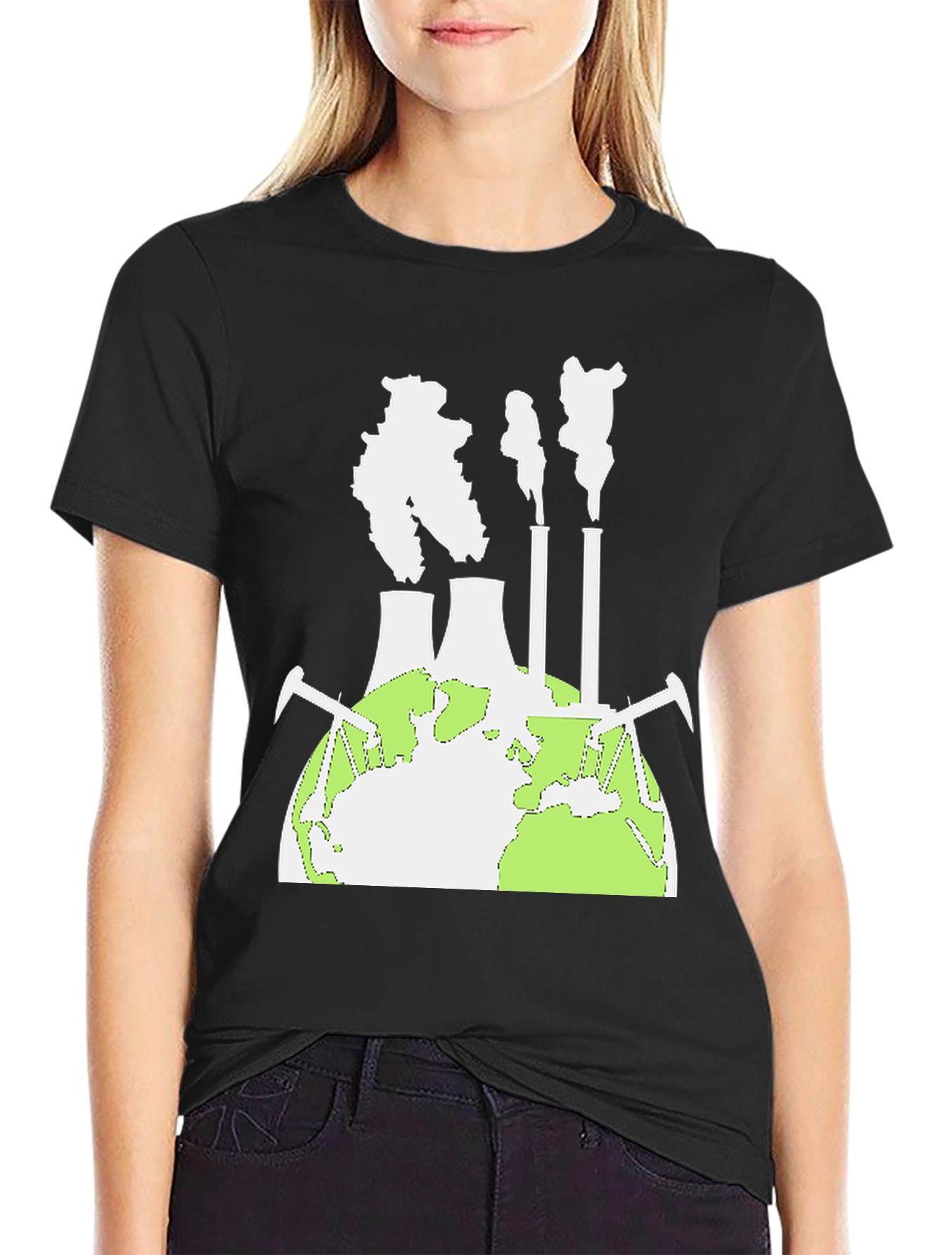 Earth Pollution Graphic Tee
