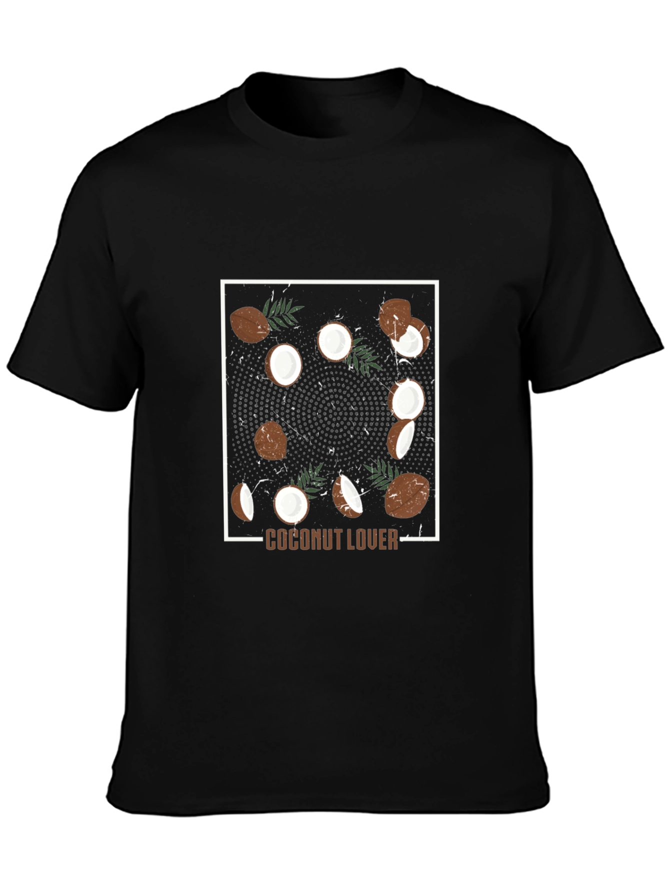 Coconut Lover T-Shirt - Black