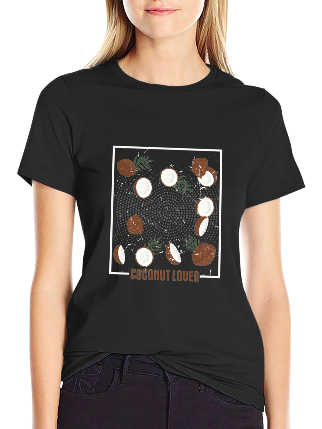 Coconut Lover T-Shirt - Black