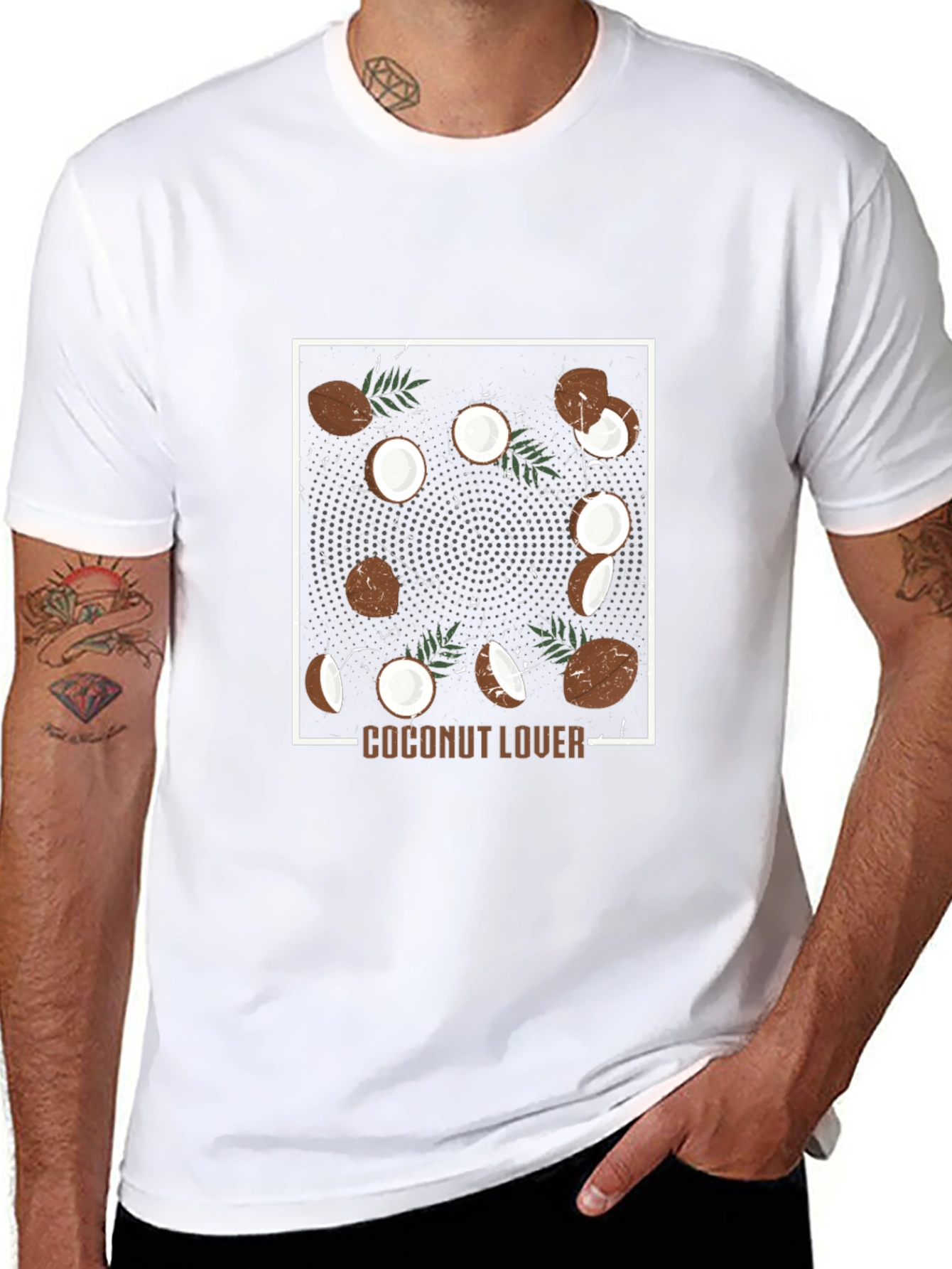 Coconut Lover T-Shirt - Black