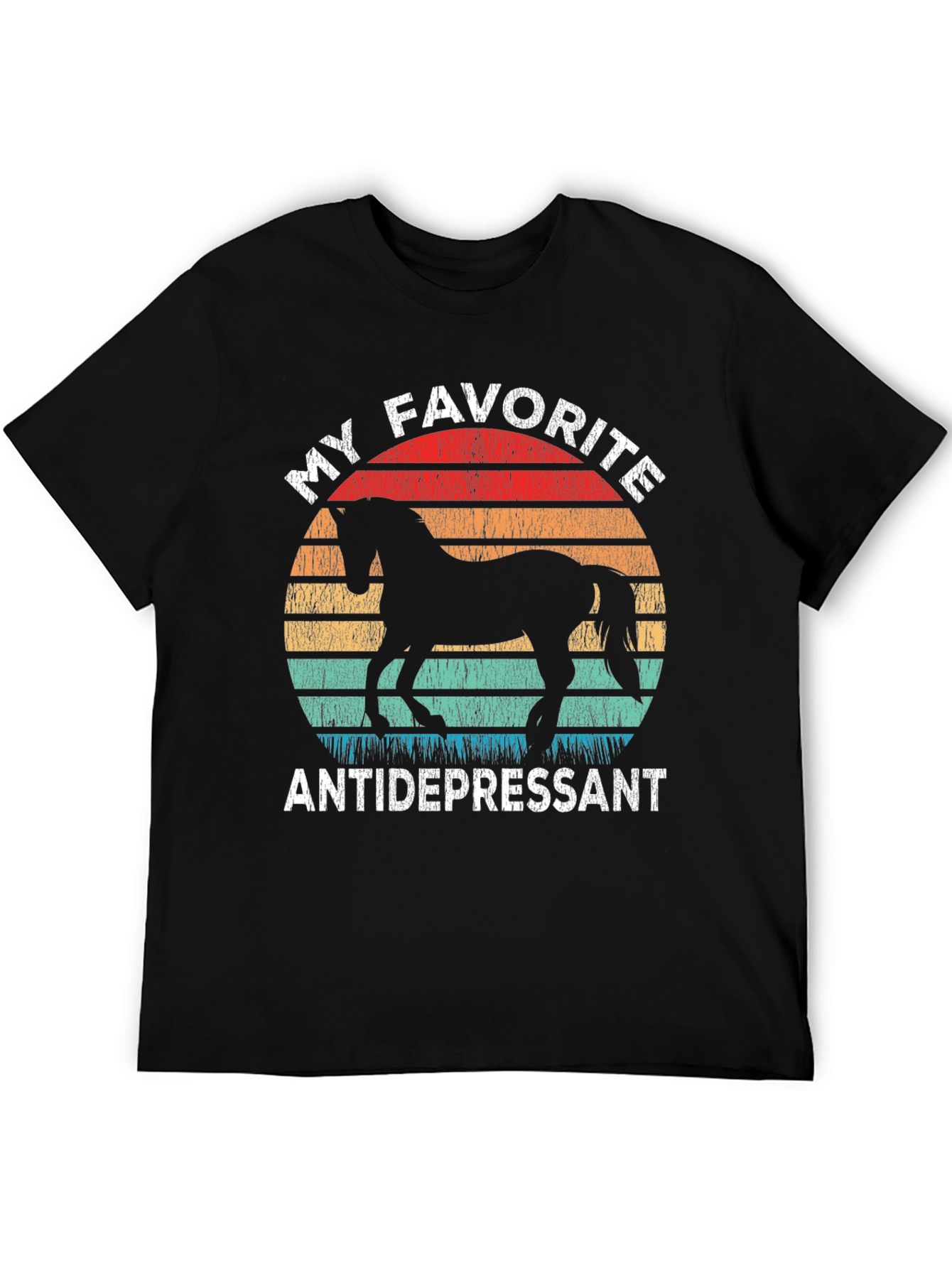 My Favorite Antidepressant Horse T-Shirt