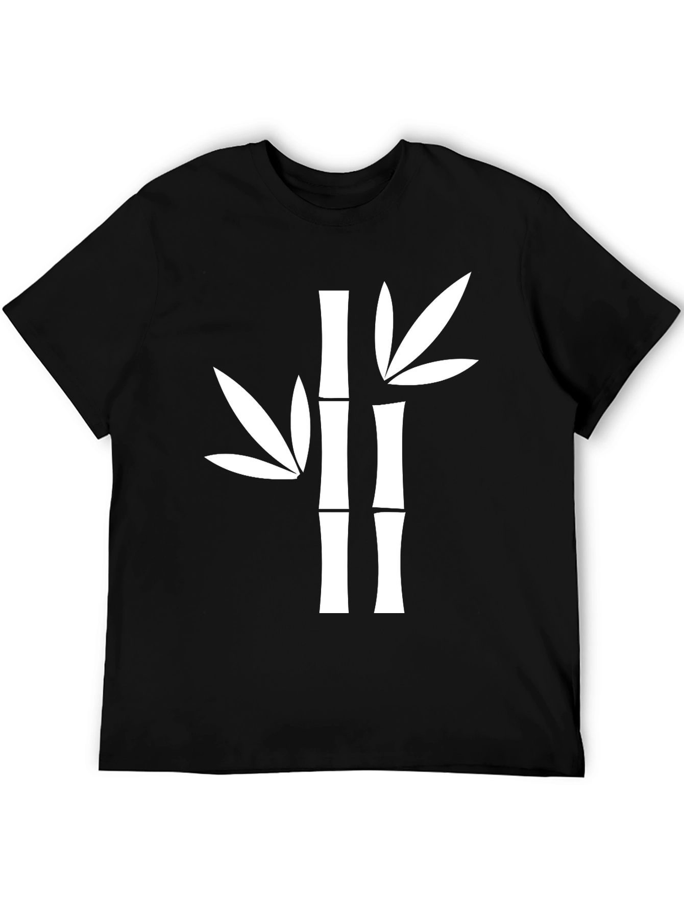 Bamboo Graphic Tee - Soft Cotton Blend