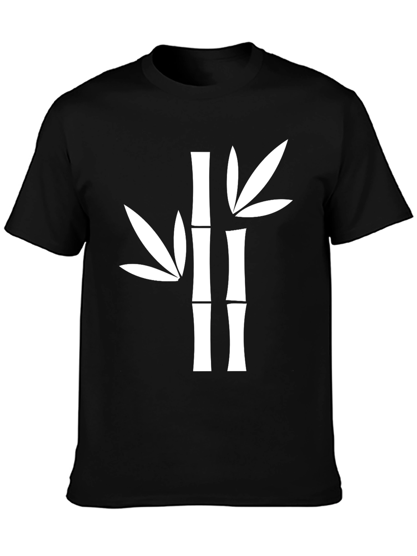 Bamboo Graphic Tee - Soft Cotton Blend
