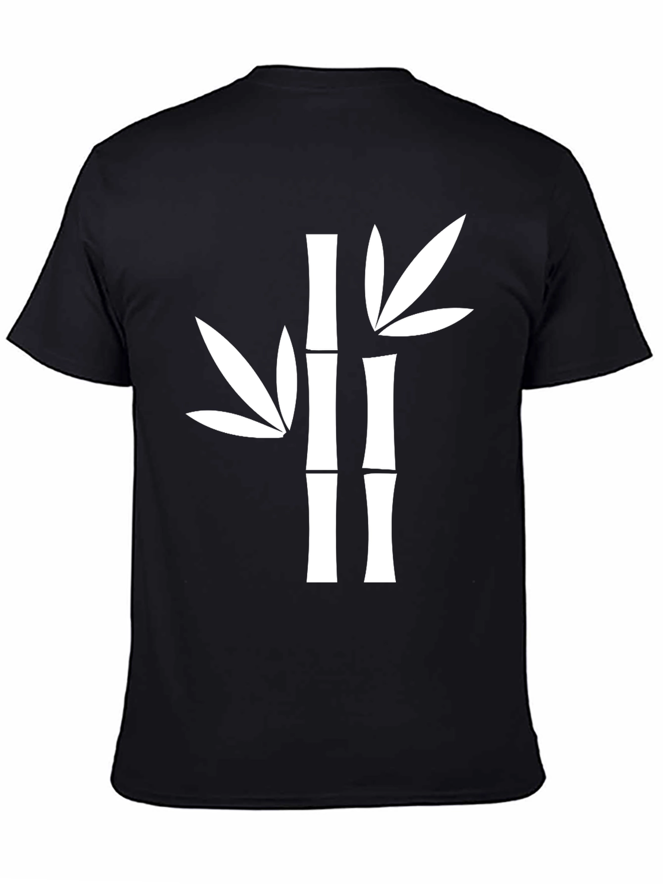 Bamboo Graphic Tee - Soft Cotton Blend