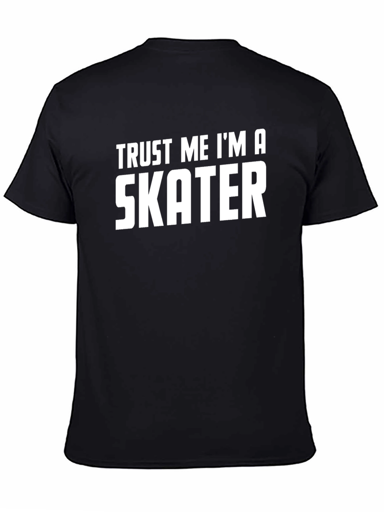 Trust Me Im A Skater Black Tee
