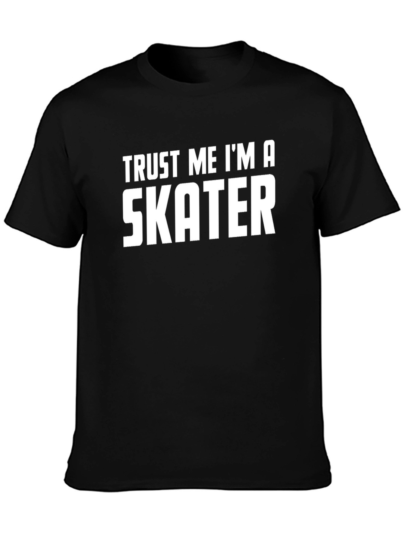 Trust Me Im A Skater Black Tee