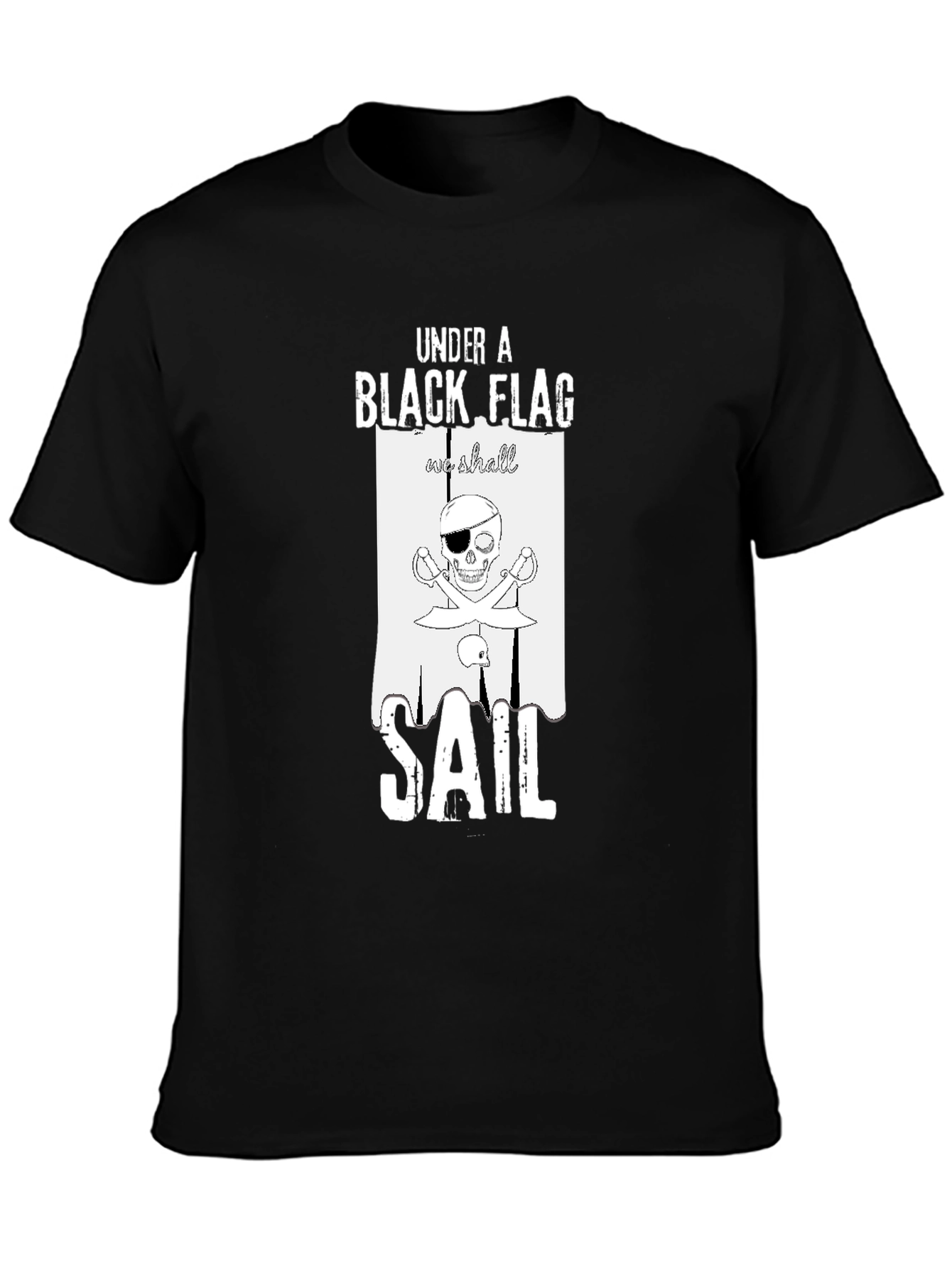 Under a Black Flag Mens T-Shirt