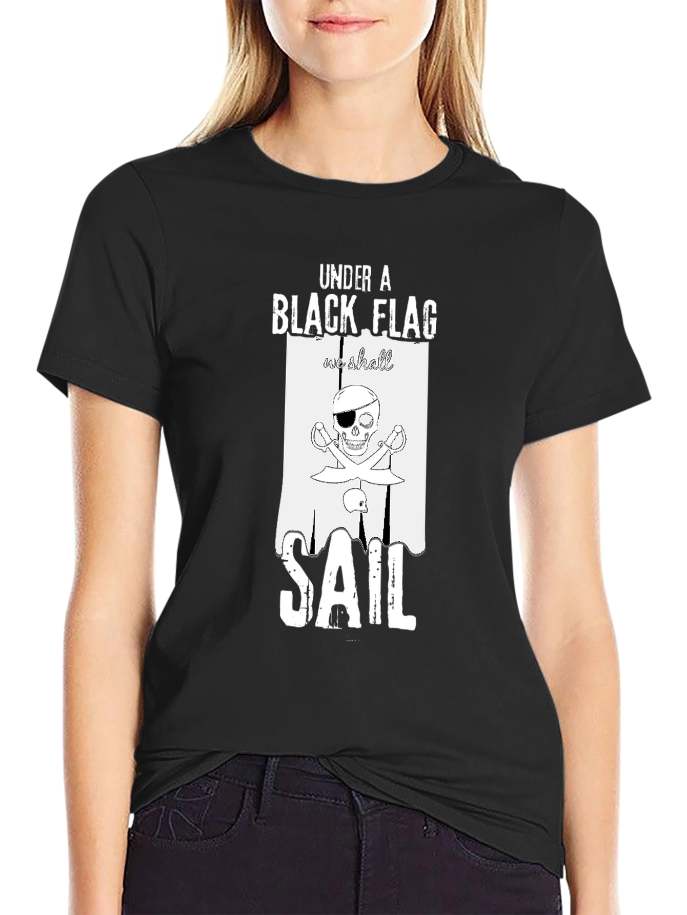 Under a Black Flag Mens T-Shirt
