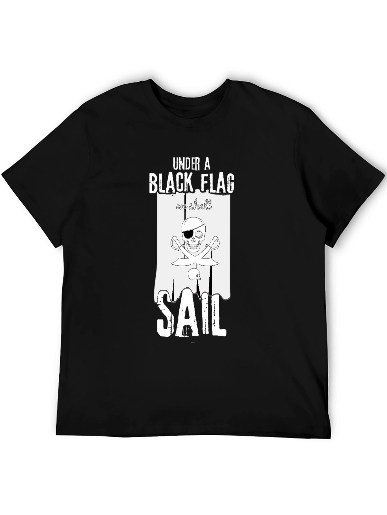 Under a Black Flag Mens T-Shirt