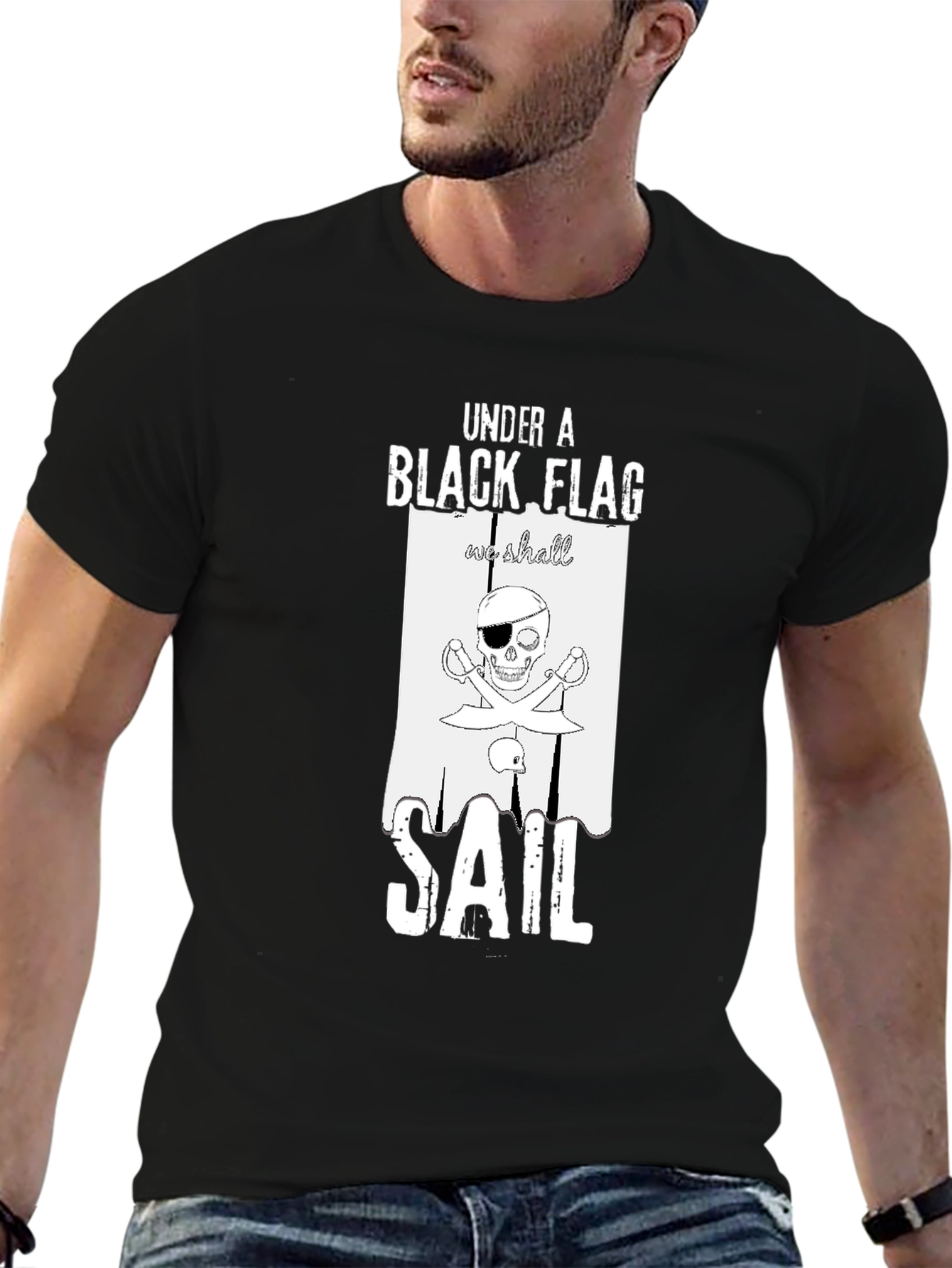 Under a Black Flag Mens T-Shirt