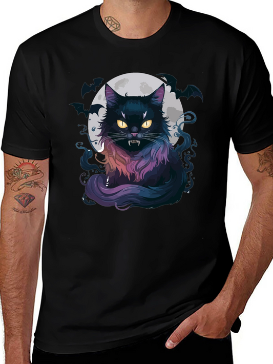 Vampire Cat Moon T-Shirt