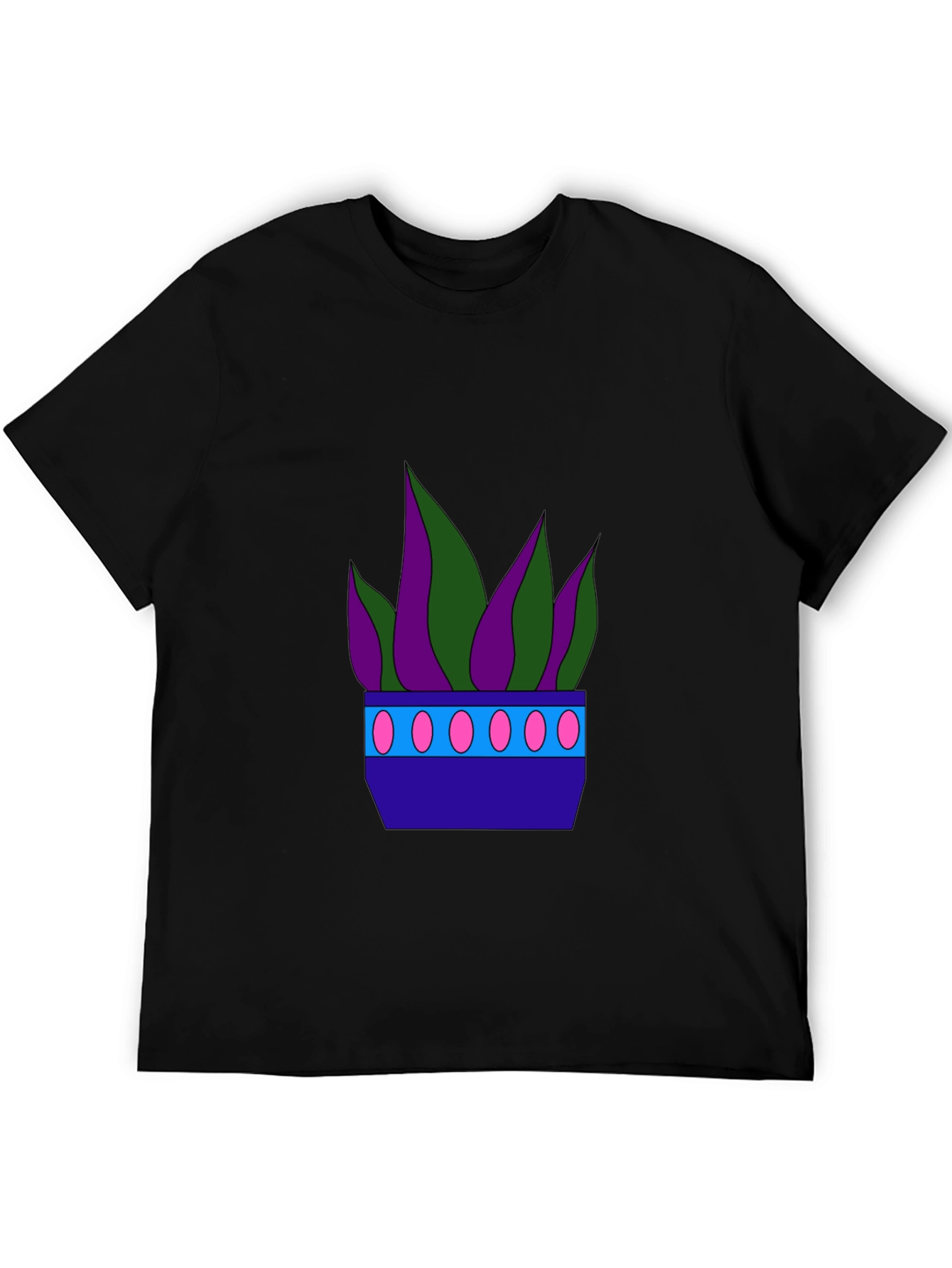 Funky Potted Plant Graphic Tee