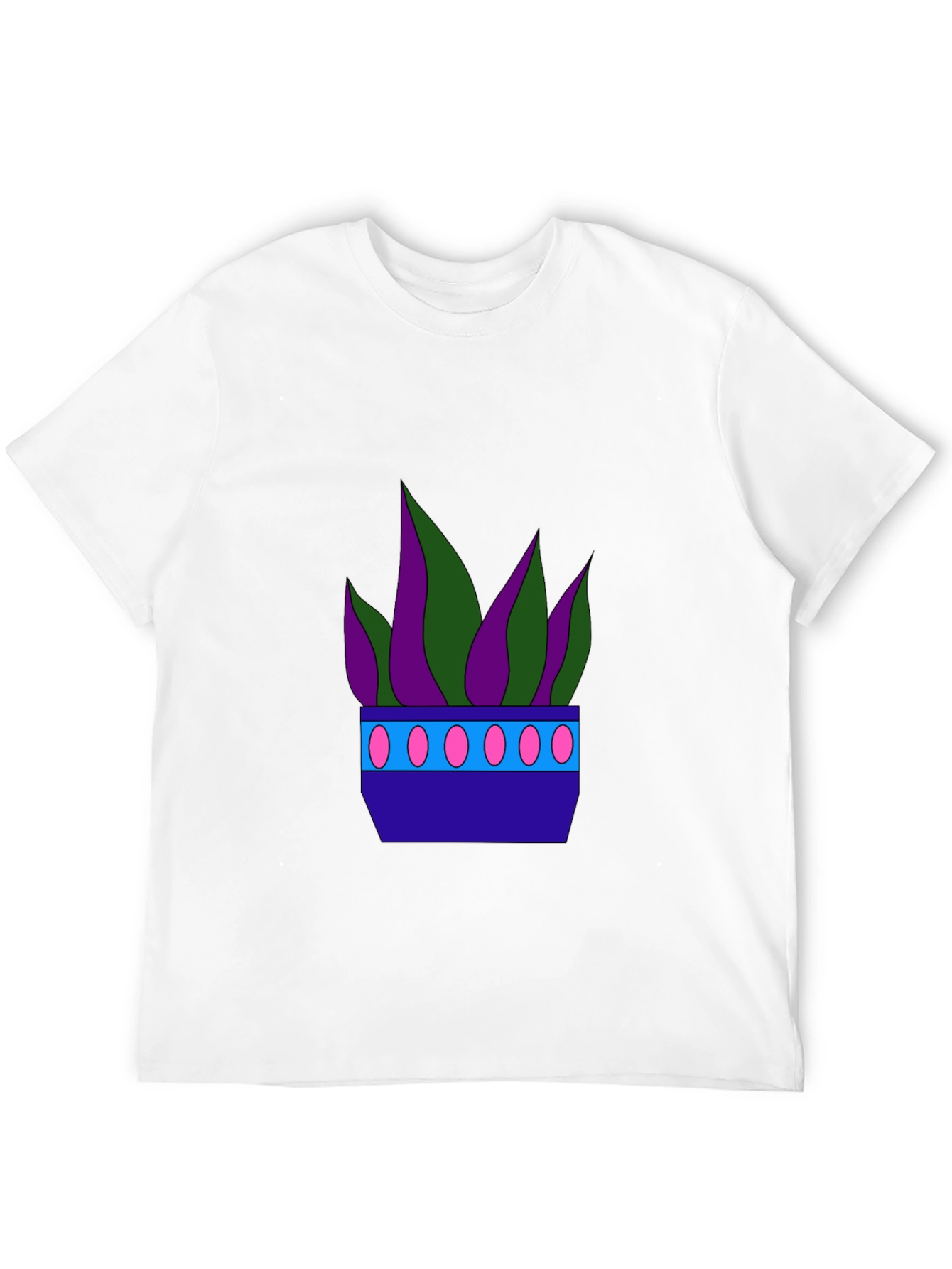Funky Potted Plant Graphic Tee