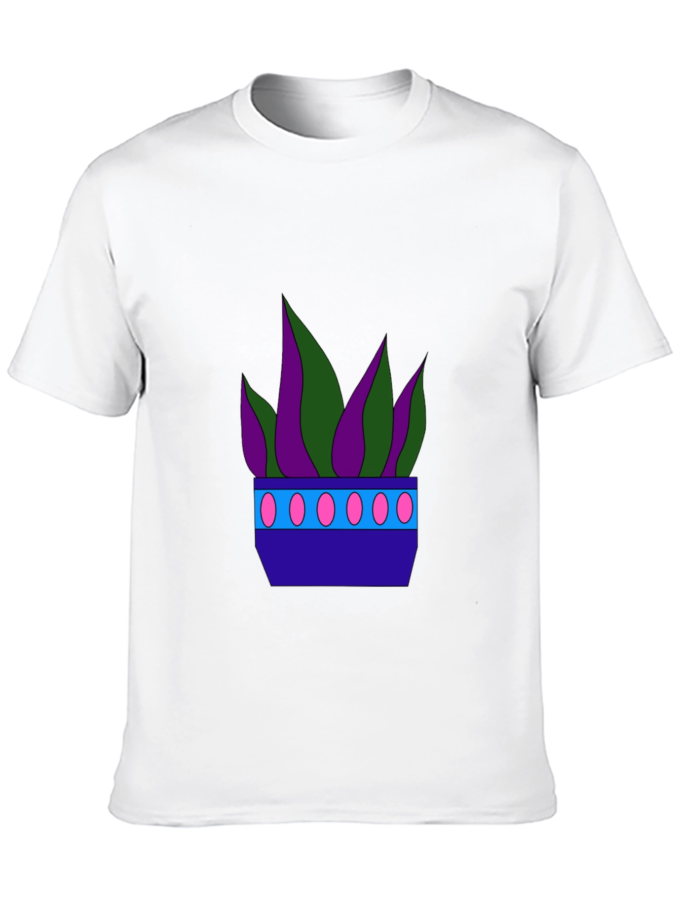 Funky Potted Plant Graphic Tee
