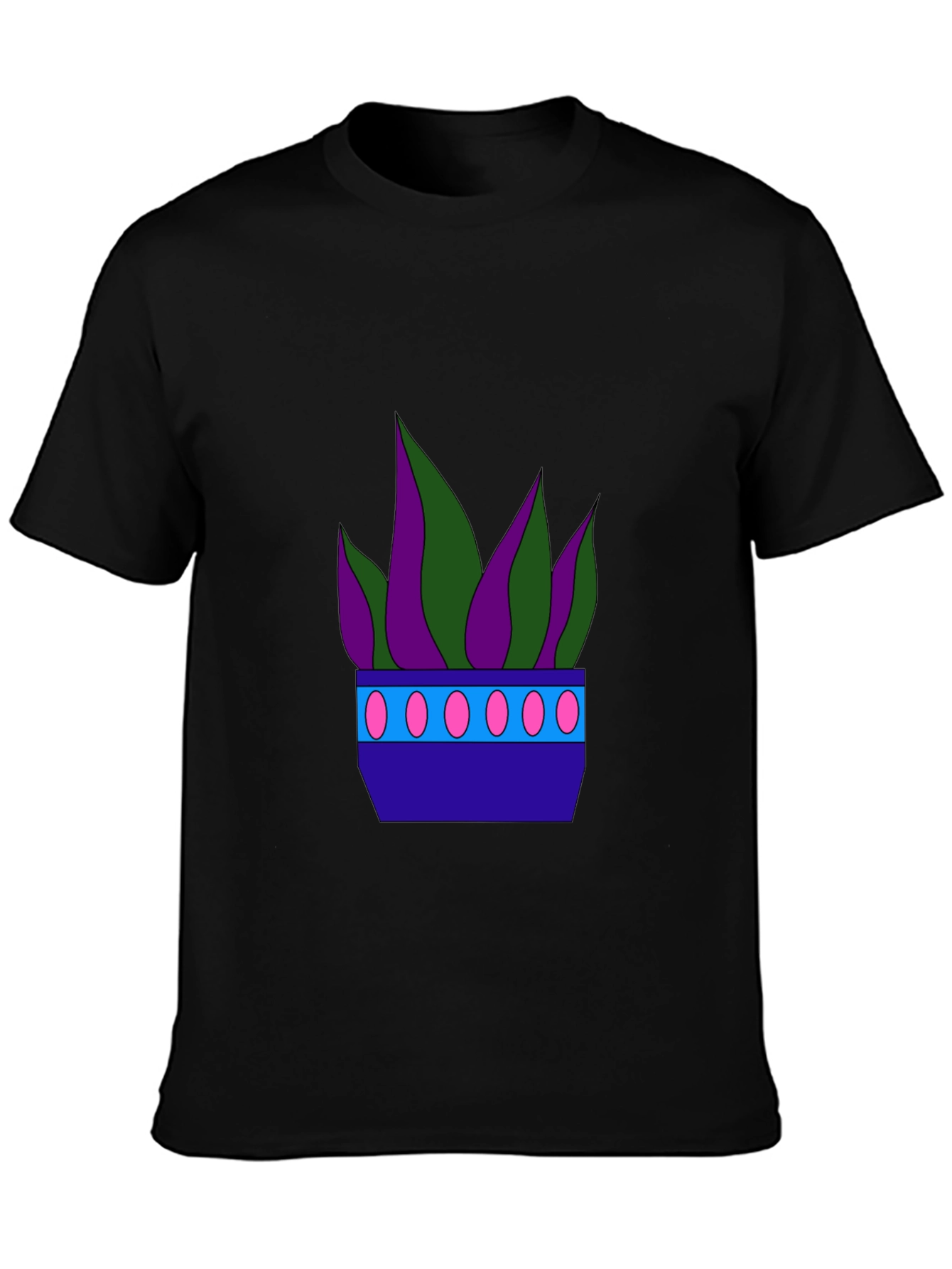 Funky Potted Plant Graphic Tee