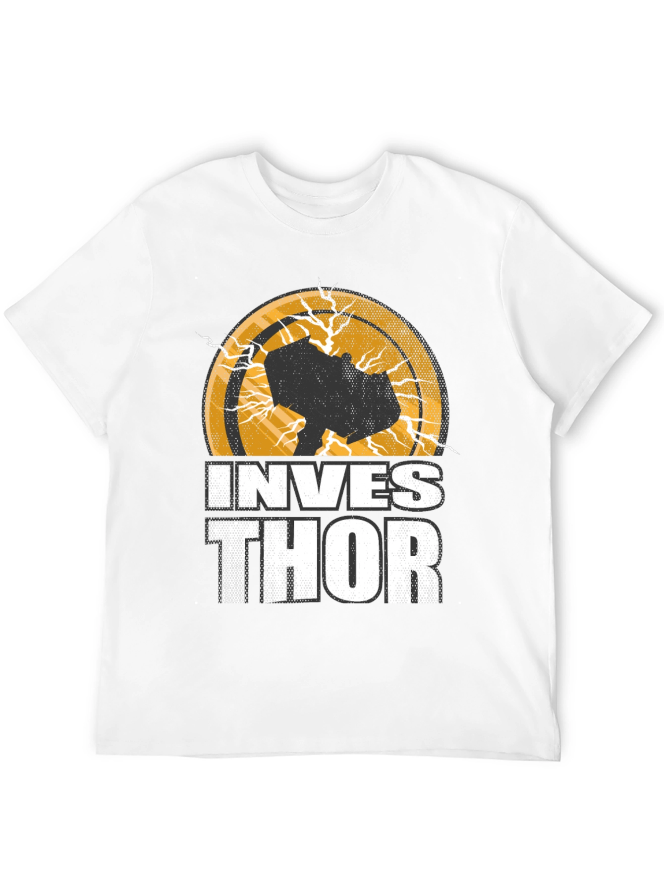 Invest Thor Graphic T-Shirt - Cool Unique Design