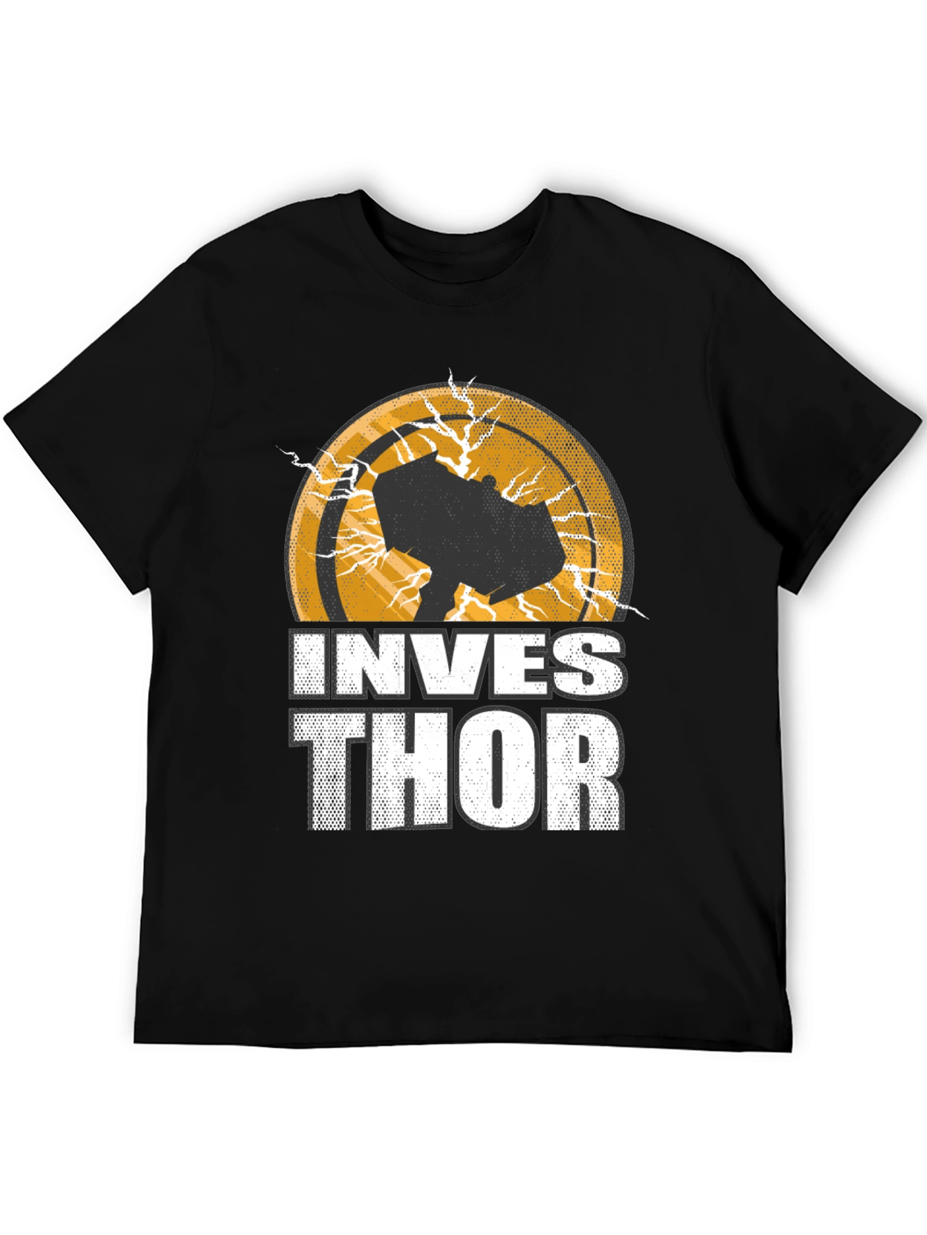 Invest Thor Graphic T-Shirt - Cool Unique Design